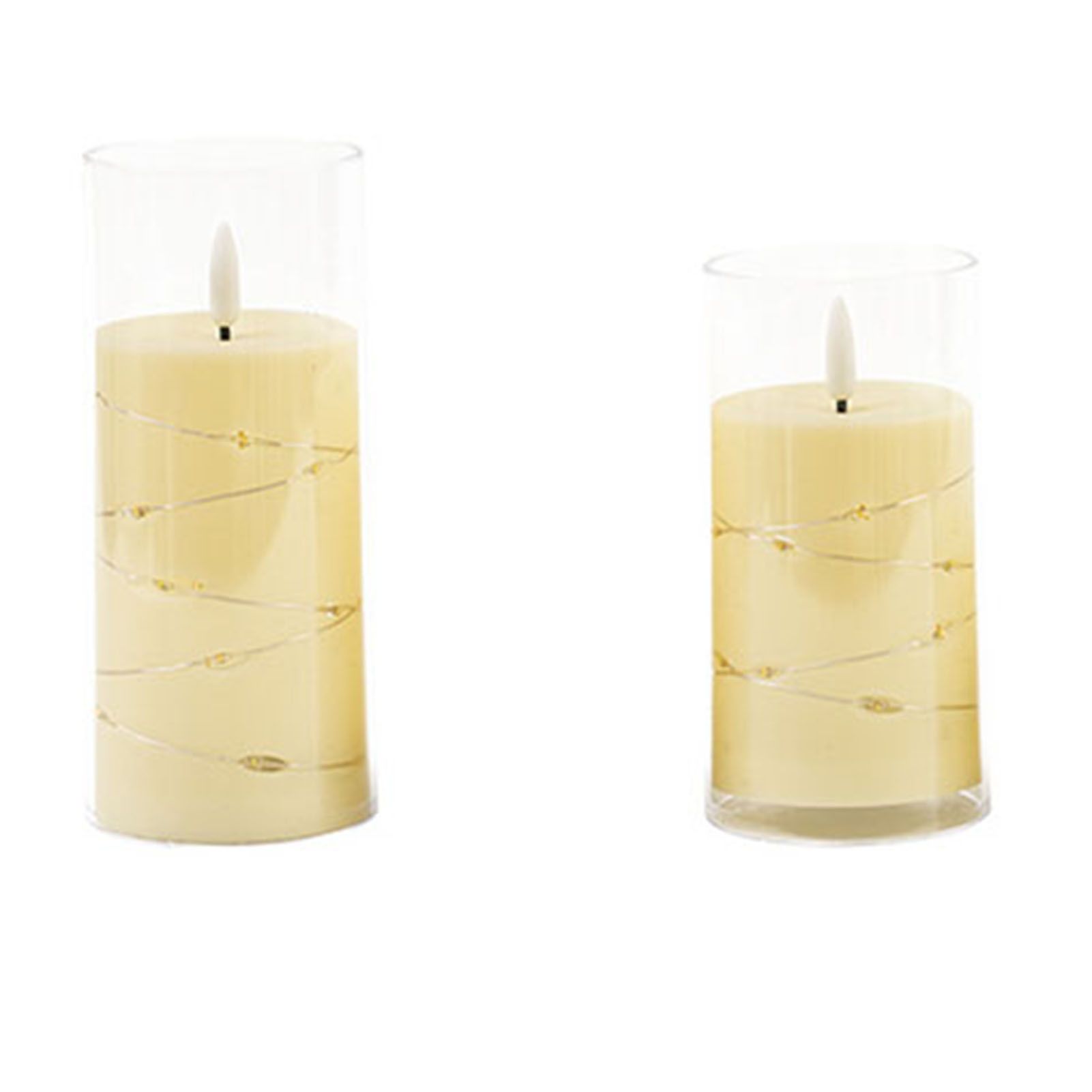 3PCS Flameless Candle LED Realistic PP Battery Operated Electric Candle for view 6