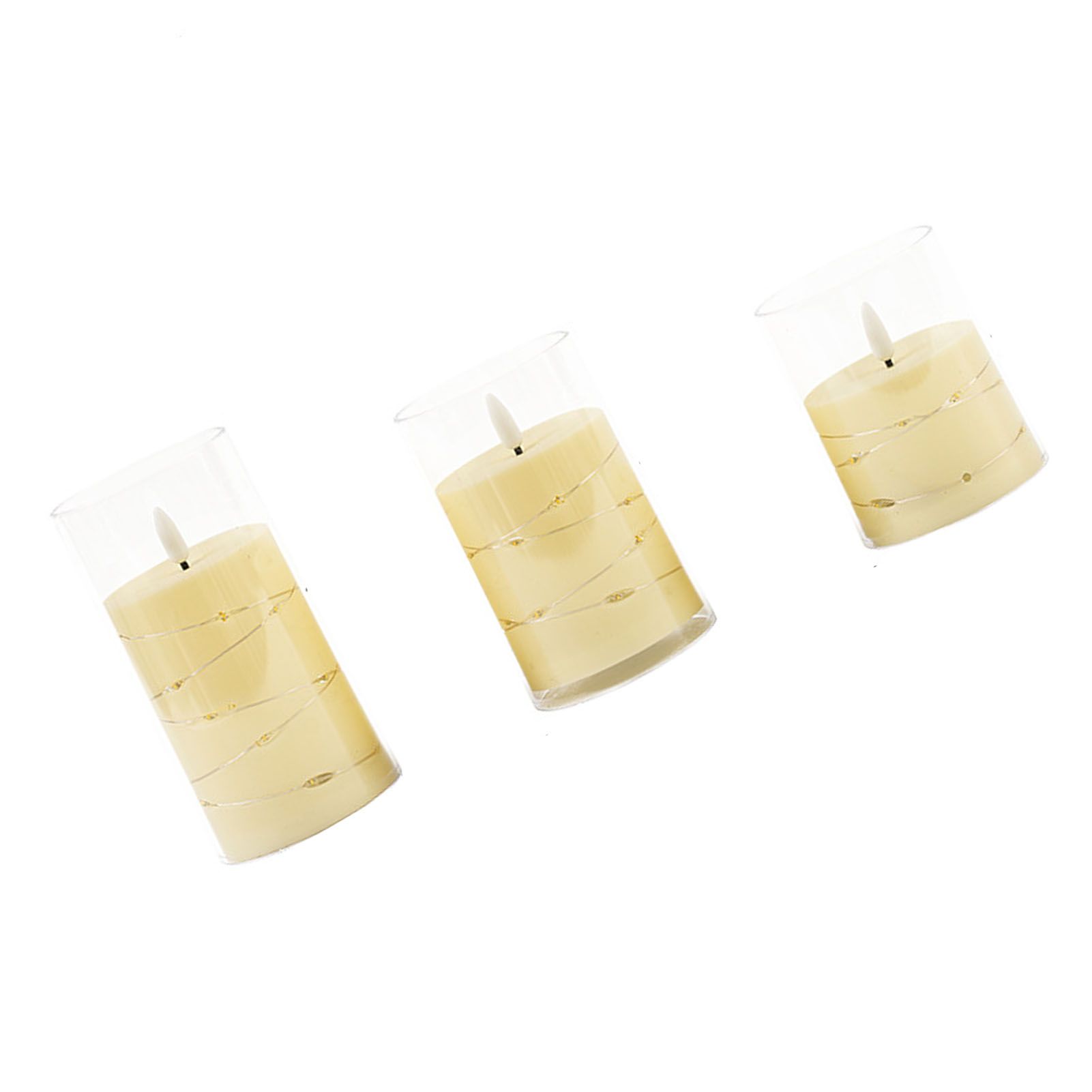 3PCS LED Electronic Candles Decoration Candle Lamp Props for Music Concert view 6