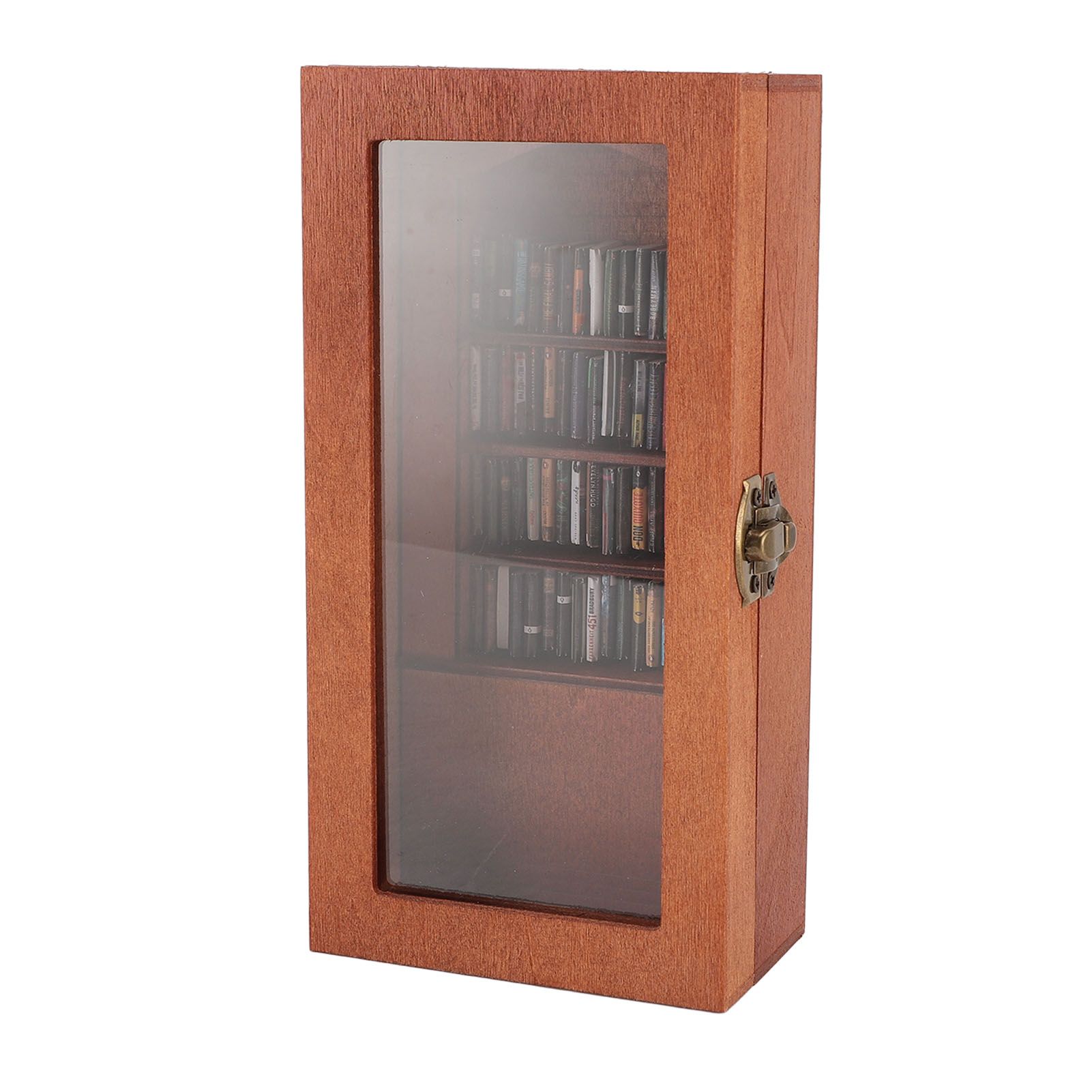 Anxiety Relief Bookshelf Wooden Novel Display Cabinet Ornament with 1 Pack view 6