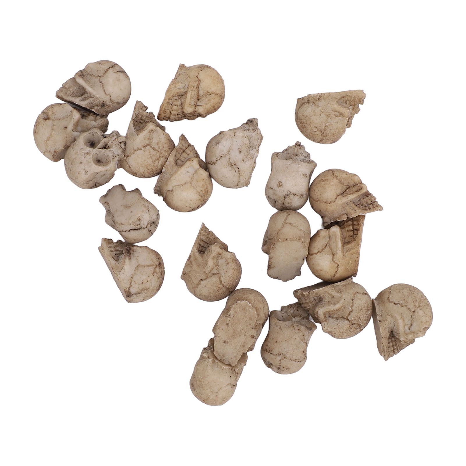 20PCS Miniature Skull Realistic Resin Reusable Miniature Skeleton Head for view 6