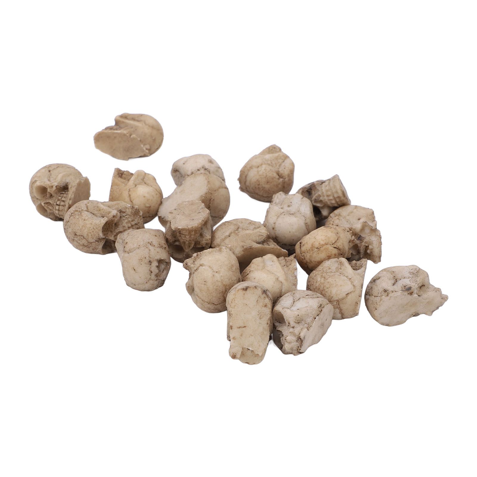 20PCS Miniature Skull Realistic Resin Reusable Miniature Skeleton Head for view 9
