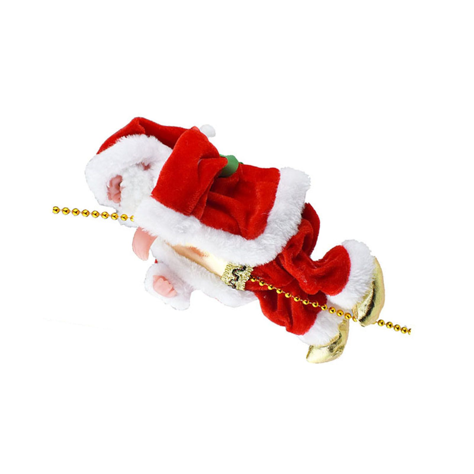 Climbing Santa Figure Lighting Plastic Xmas Santa Hanging Toy Decoration for view 6