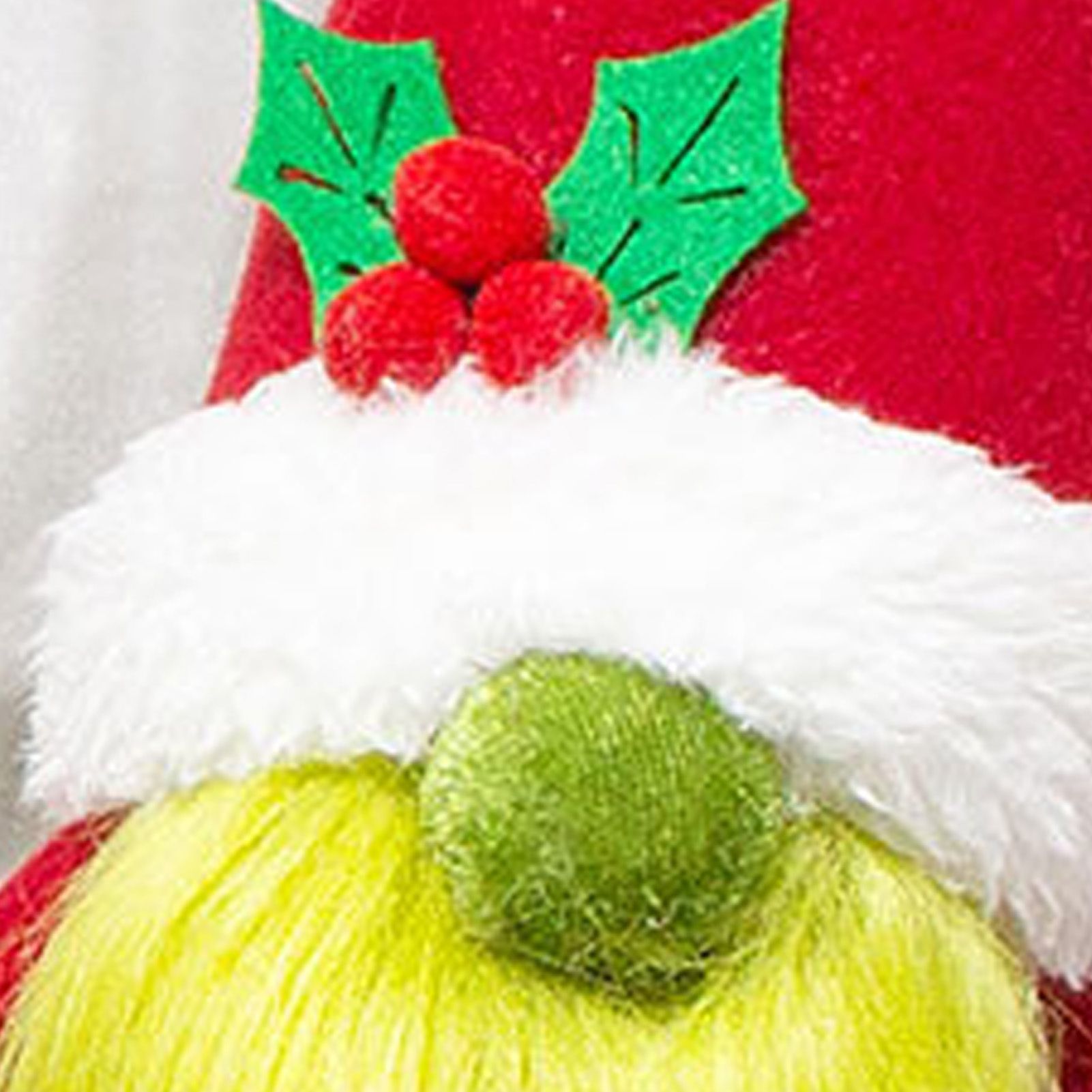 2PCS Santa Doll Ornaments Faceless Hatted Cloth Dolls for Couple Presents view 5