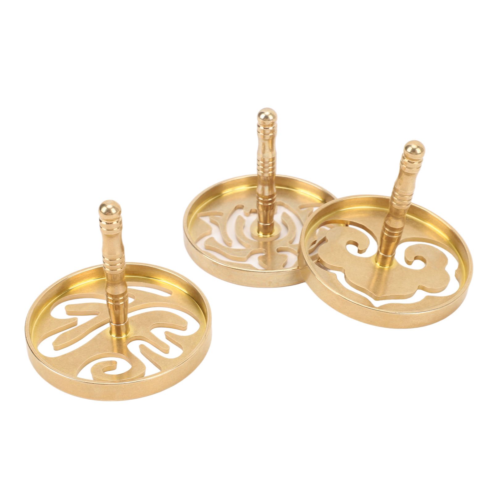 3pcs Incense Press Tool Brass Incense Shaping Tool for Yoga Meditation Home view 4