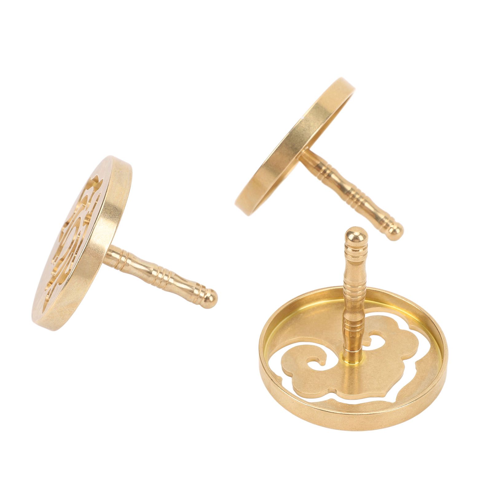 3pcs Incense Press Tool Brass Incense Shaping Tool for Yoga Meditation Home view 6