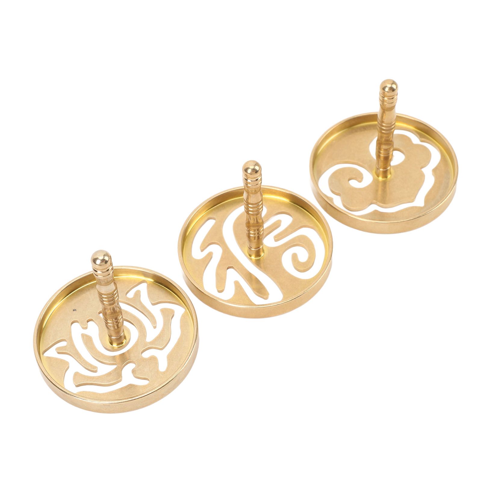 3pcs Incense Press Tool Brass Incense Shaping Tool for Yoga Meditation Home view 10