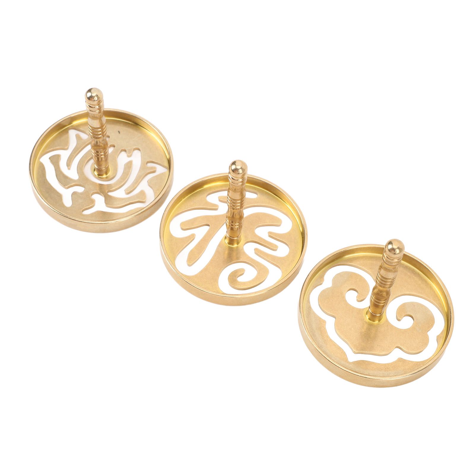 3pcs Incense Press Tool Brass Incense Shaping Tool for Yoga Meditation Home view 11