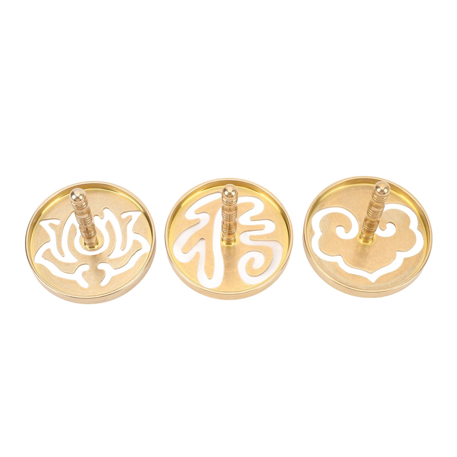3pcs Incense Press Tool Brass Incense Shaping Tool for Yoga Meditation Home view 12