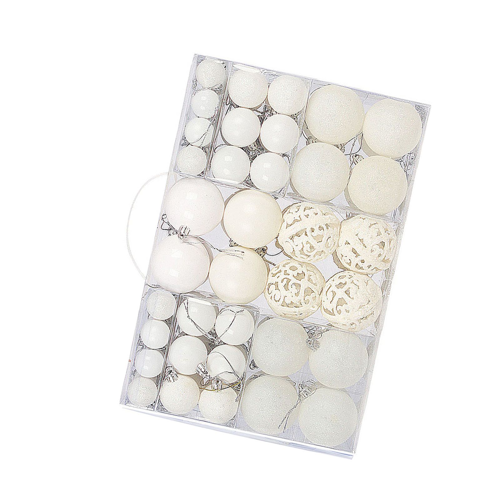 100pcs Xmas Ball Ornaments Xmas Tree Decorations Hanging Balls for Xmas Tree