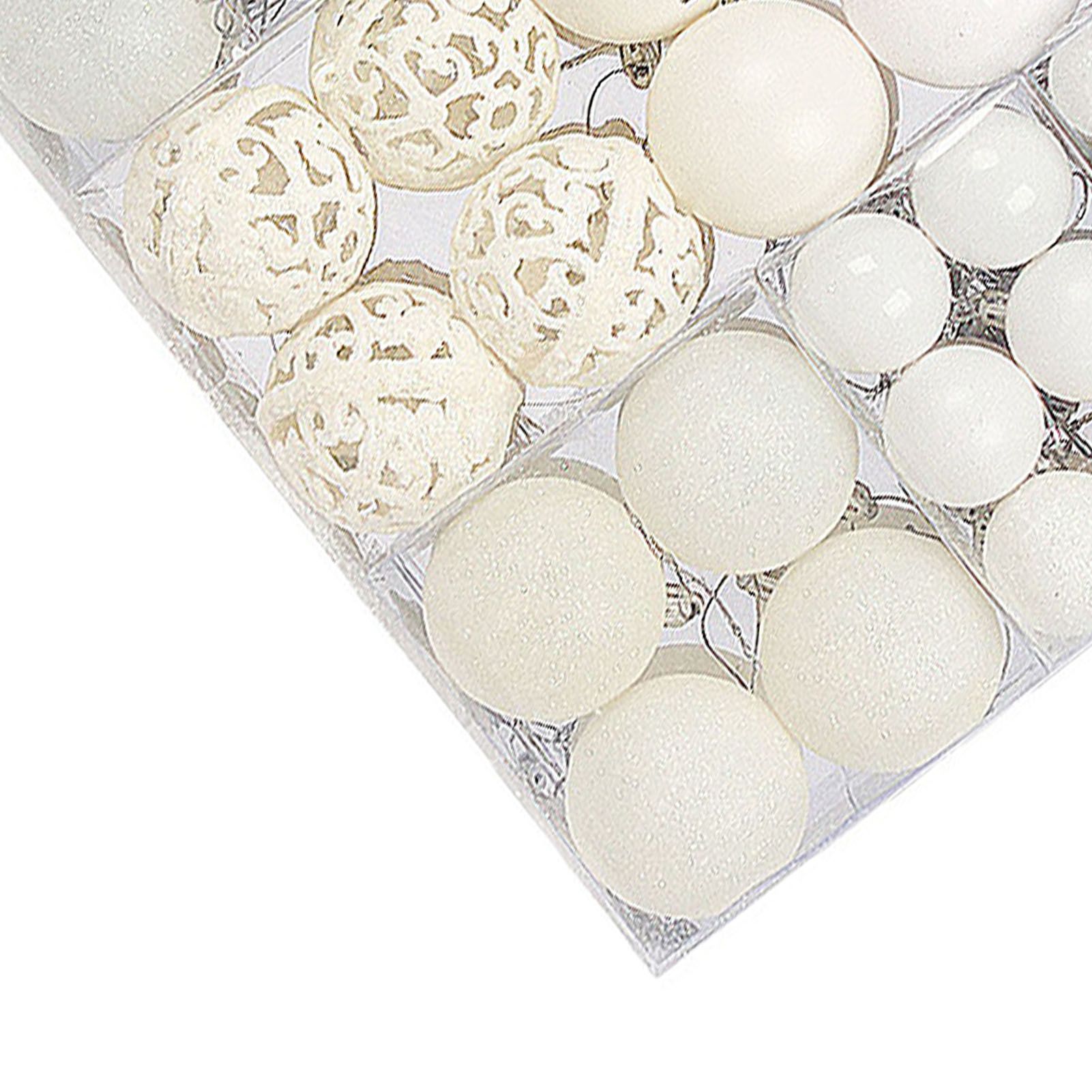 100pcs Xmas Ball Ornaments Xmas Tree Decorations Hanging Balls for Xmas Tree view 2