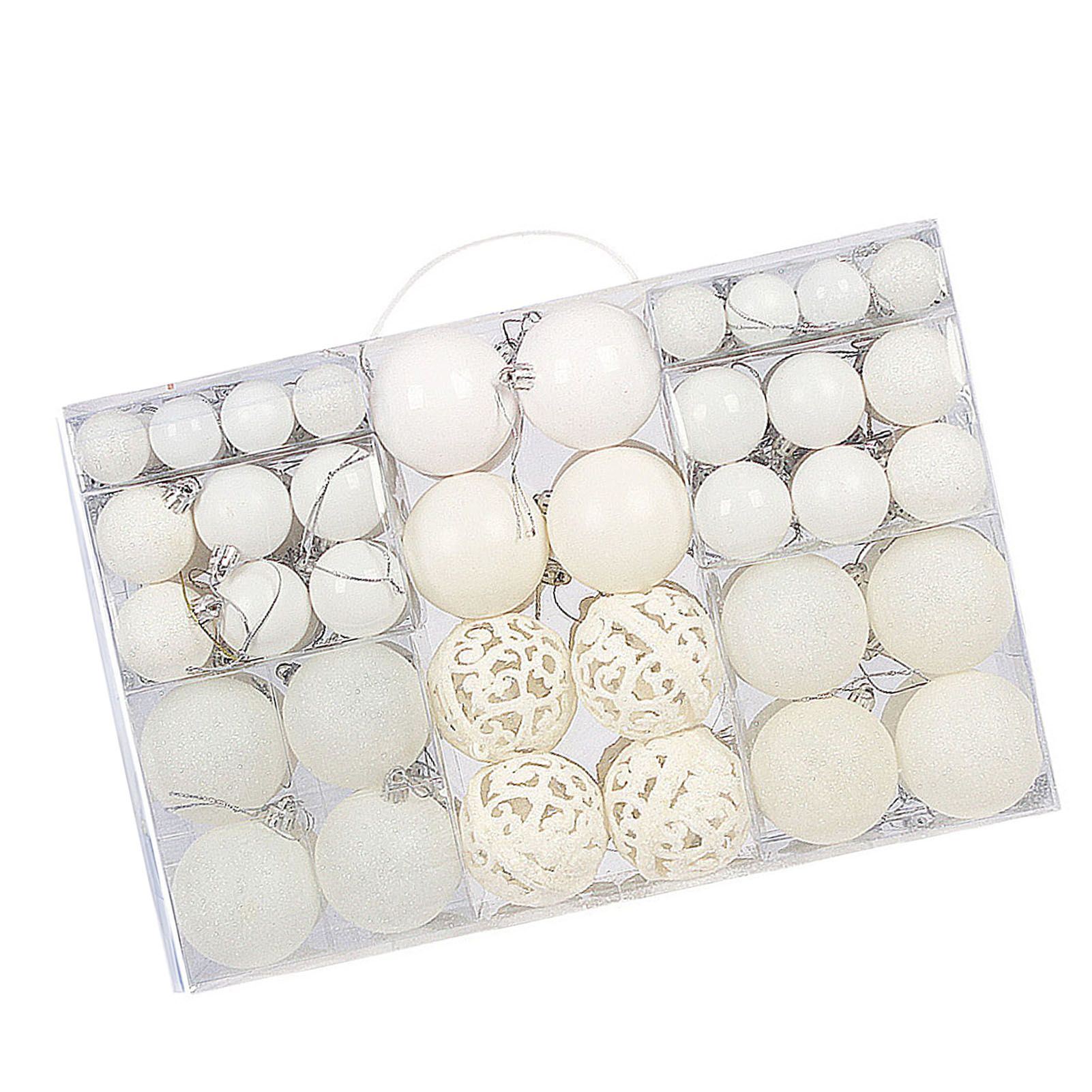 100pcs Xmas Ball Ornaments Xmas Tree Decorations Hanging Balls for Xmas Tree view 8