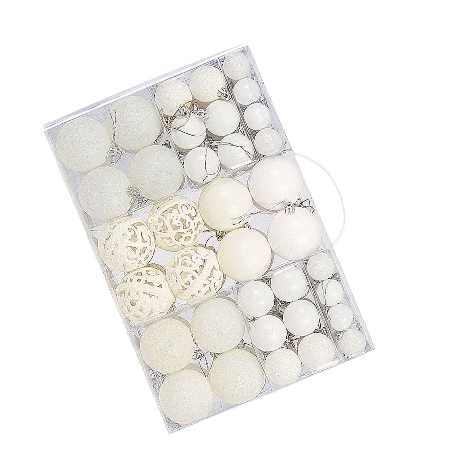 100pcs Xmas Ball Ornaments Xmas Tree Decorations Hanging Balls for Xmas Tree view 9