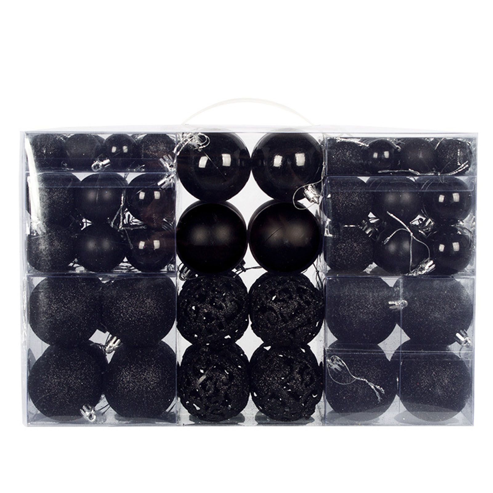 100pcs Xmas Ball Ornaments Xmas Tree Decorations Hanging Balls for Xmas Tree view 3