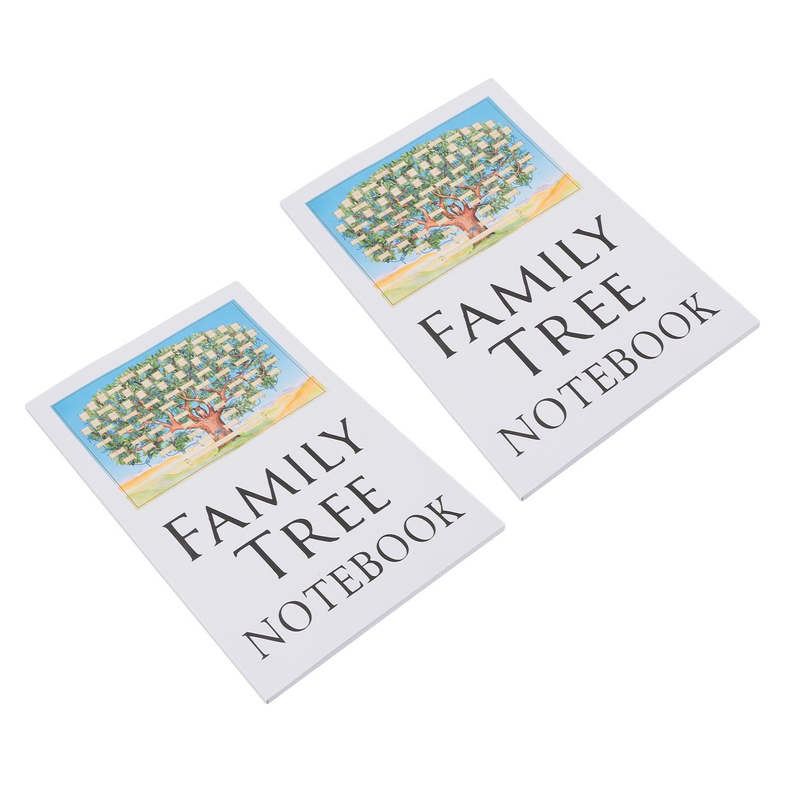 2pcs Family Tree Notebook for Further Family Research Record Book Student view 4
