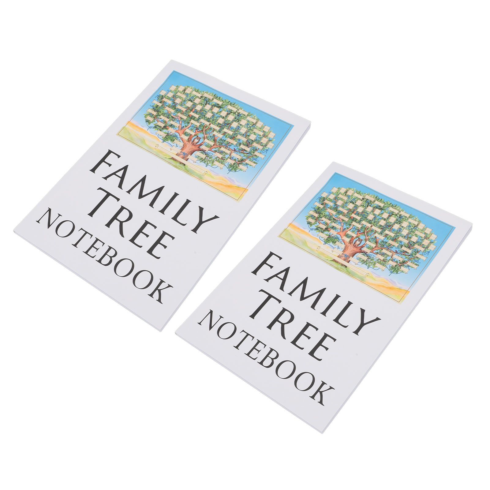 2pcs Family Tree Notebook for Further Family Research Record Book Student view 6