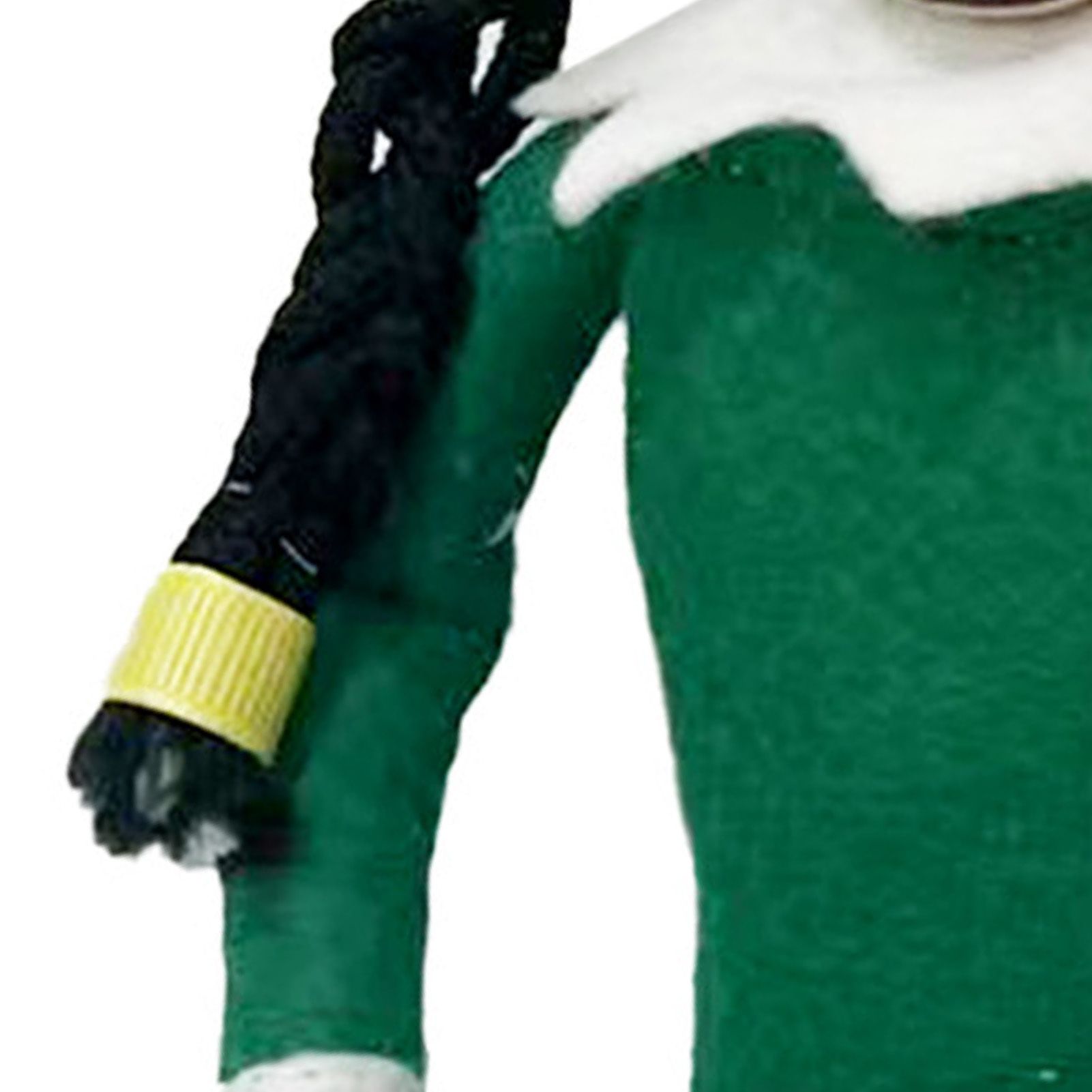 Xmas Elf Hand Made Resin Non Woven Fabric Holiday Elf Doll for Festival Home view 5