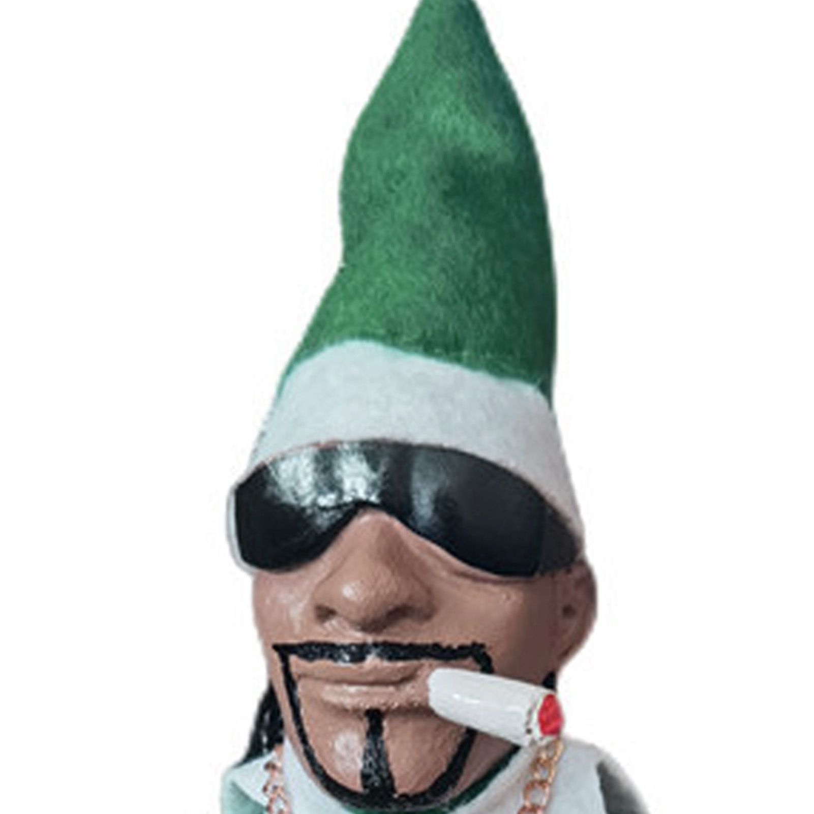 Xmas Elf Hand Made Resin Non Woven Fabric Holiday Elf Doll for Festival Home view 5