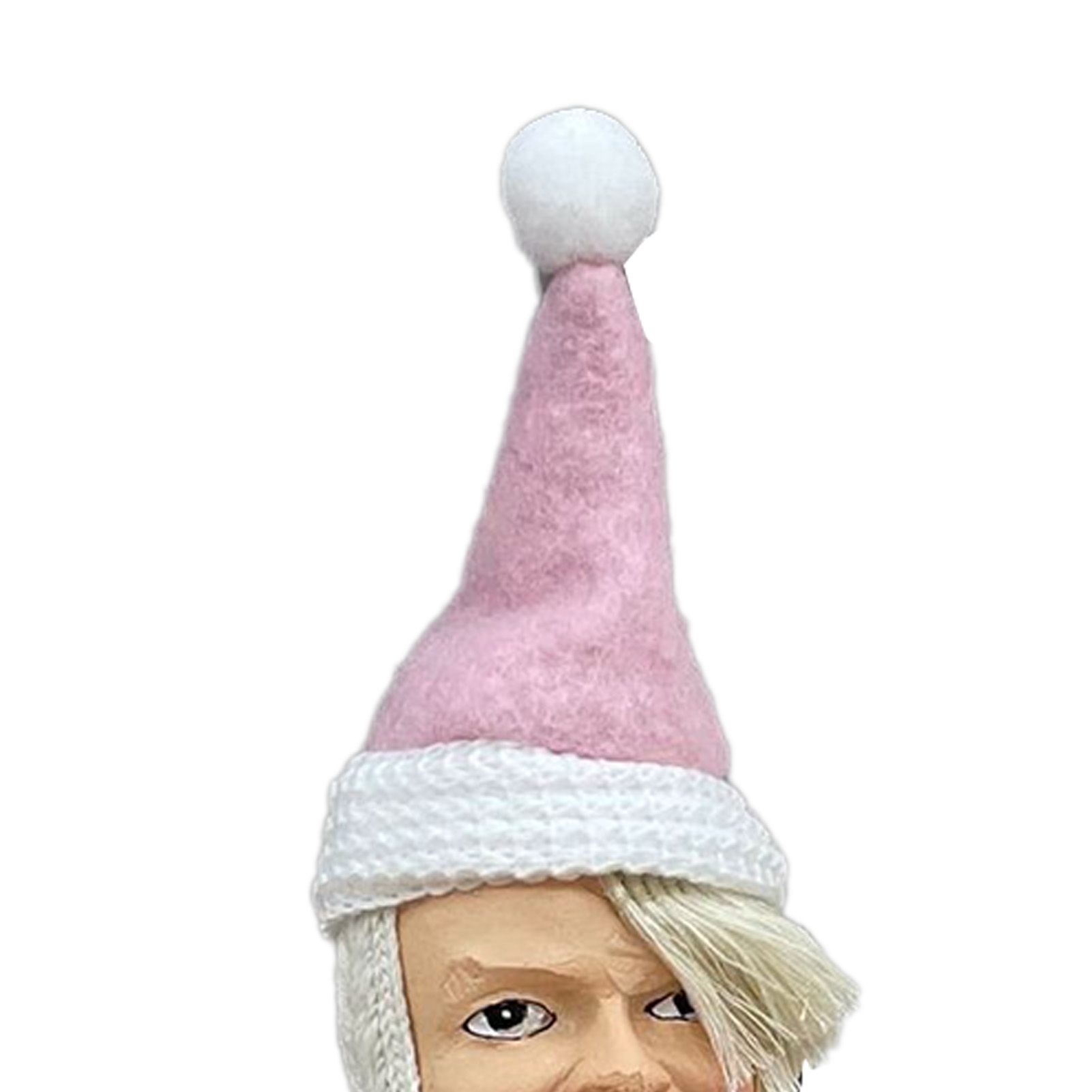 Xmas Elf Hand Made Resin Non Woven Fabric Holiday Elf Doll for Festival Home view 9
