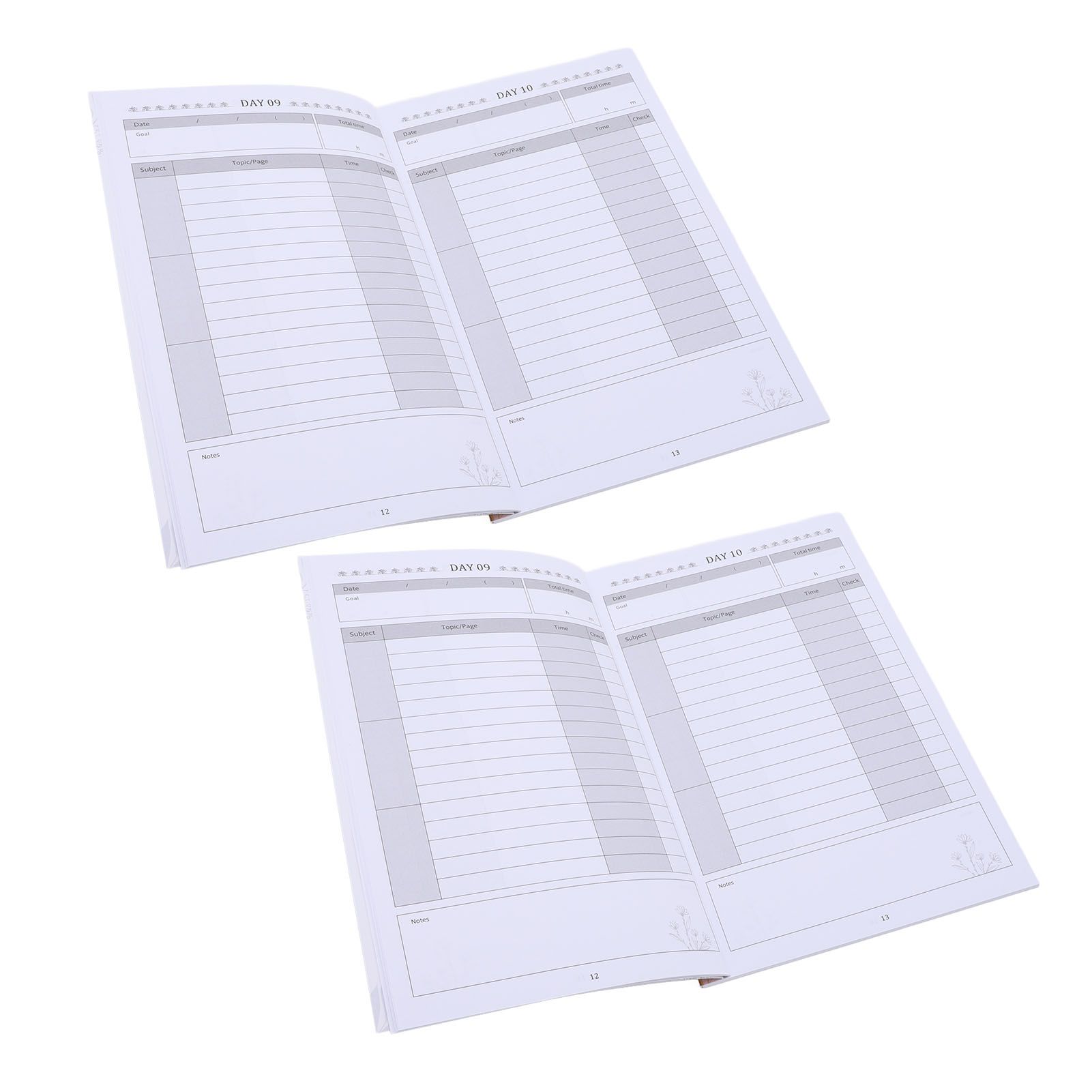 2pcs Notebook 30 Pages Double Sided Horizontal Ruled Journal Notebook for view 4