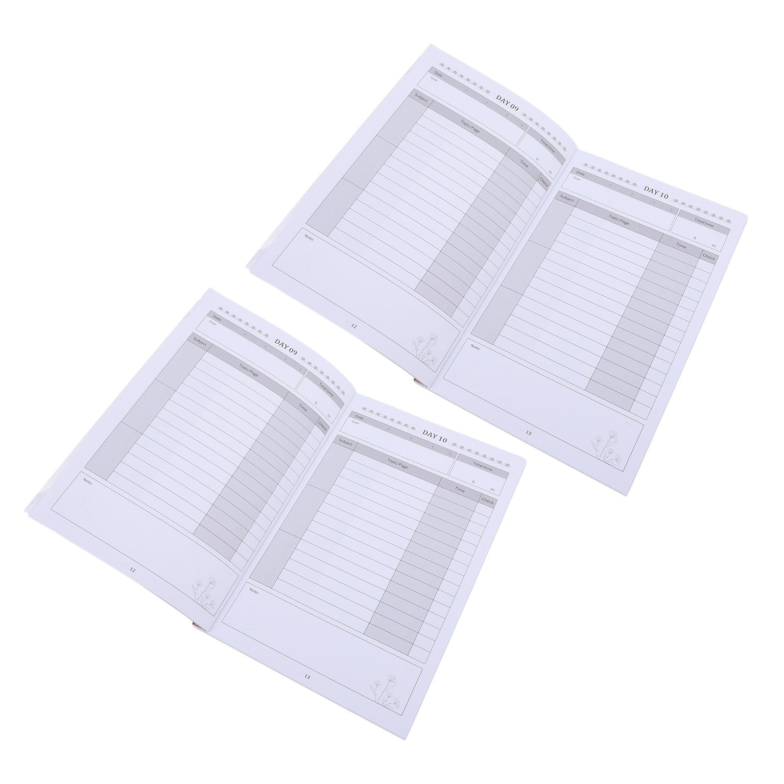 2pcs Notebook 30 Pages Double Sided Horizontal Ruled Journal Notebook for view 6
