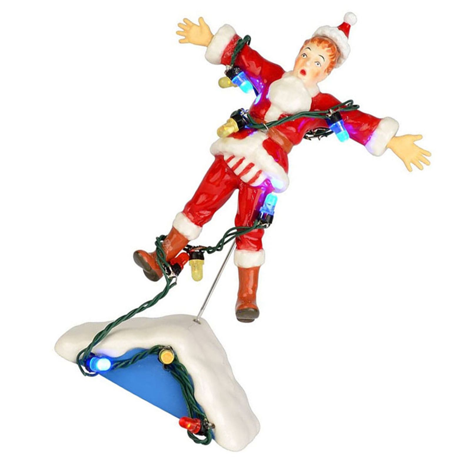 Xmas Doll Figurine Ornament Cute Look Resin Exquisite Craft Enhanced Ambience view 6
