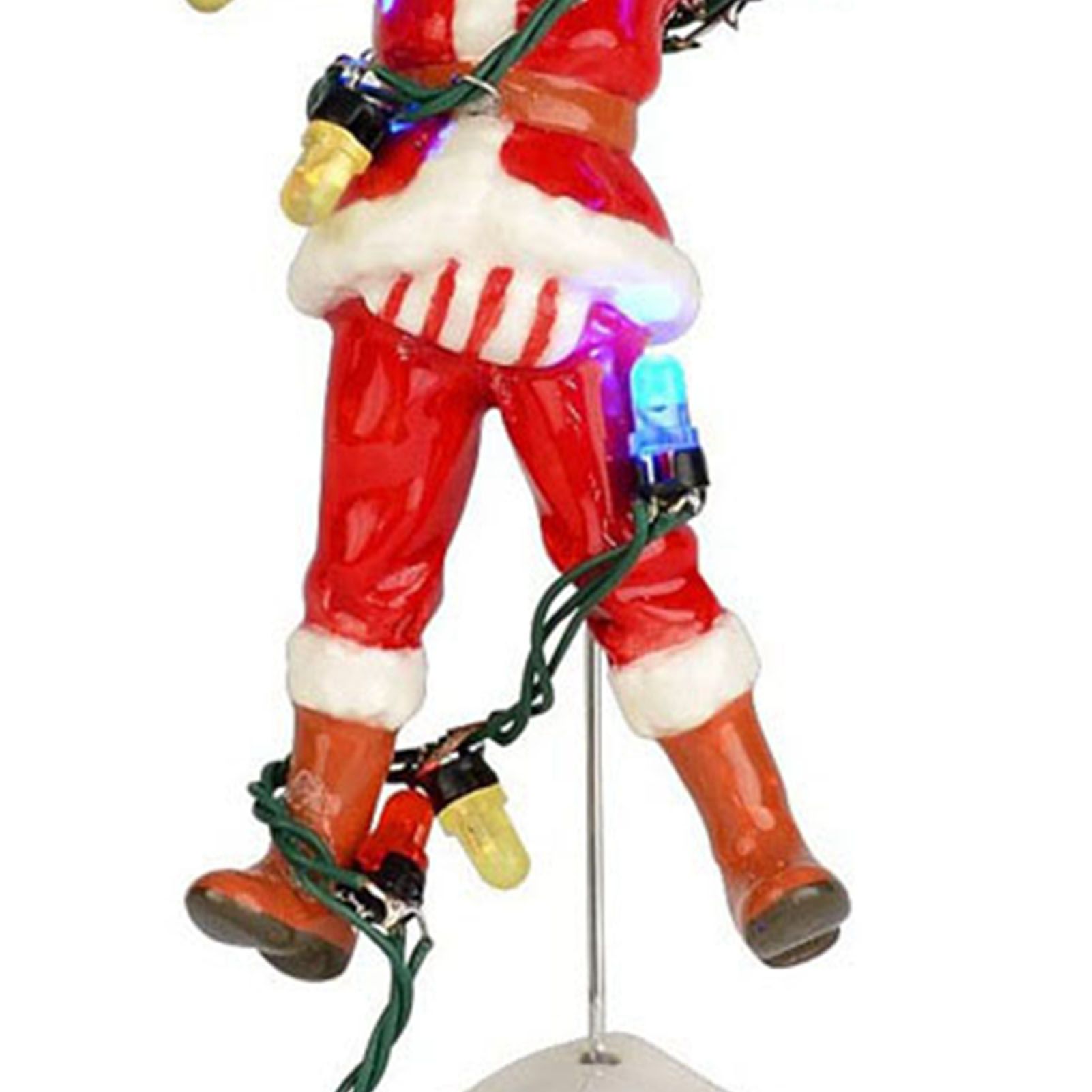 Xmas Doll Figurine Ornament Cute Look Resin Exquisite Craft Enhanced Ambience view 7