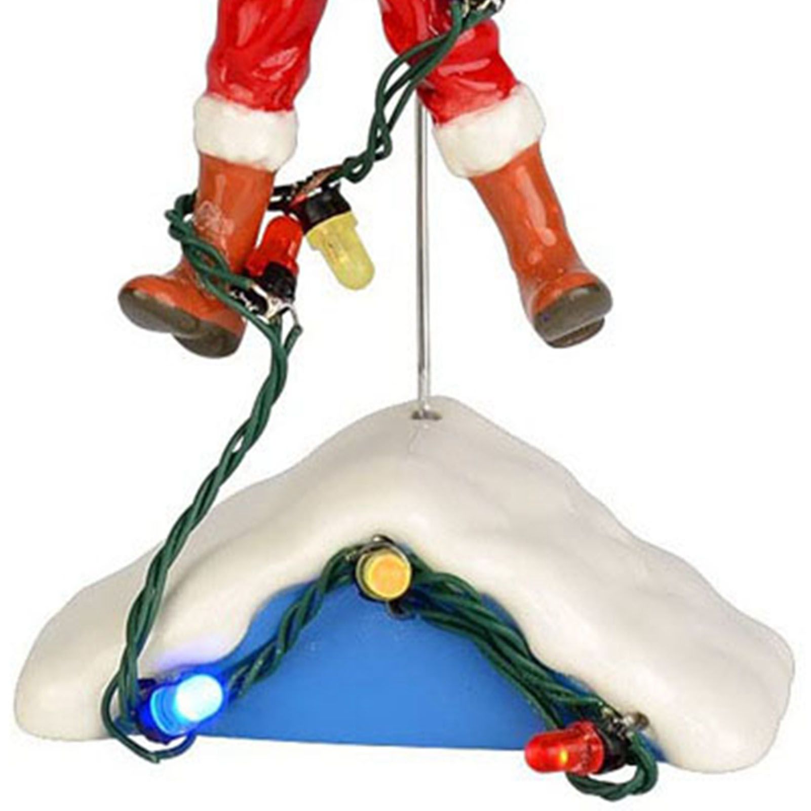 Xmas Doll Figurine Ornament Cute Look Resin Exquisite Craft Enhanced Ambience view 8