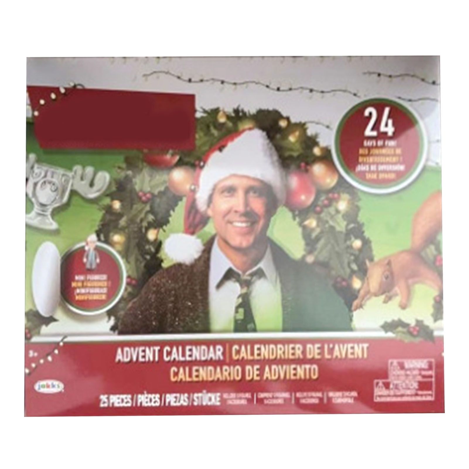 Holiday Advent Calendar PVC Various 2024 Xmas Advent Countdown Calendar for Home view 3