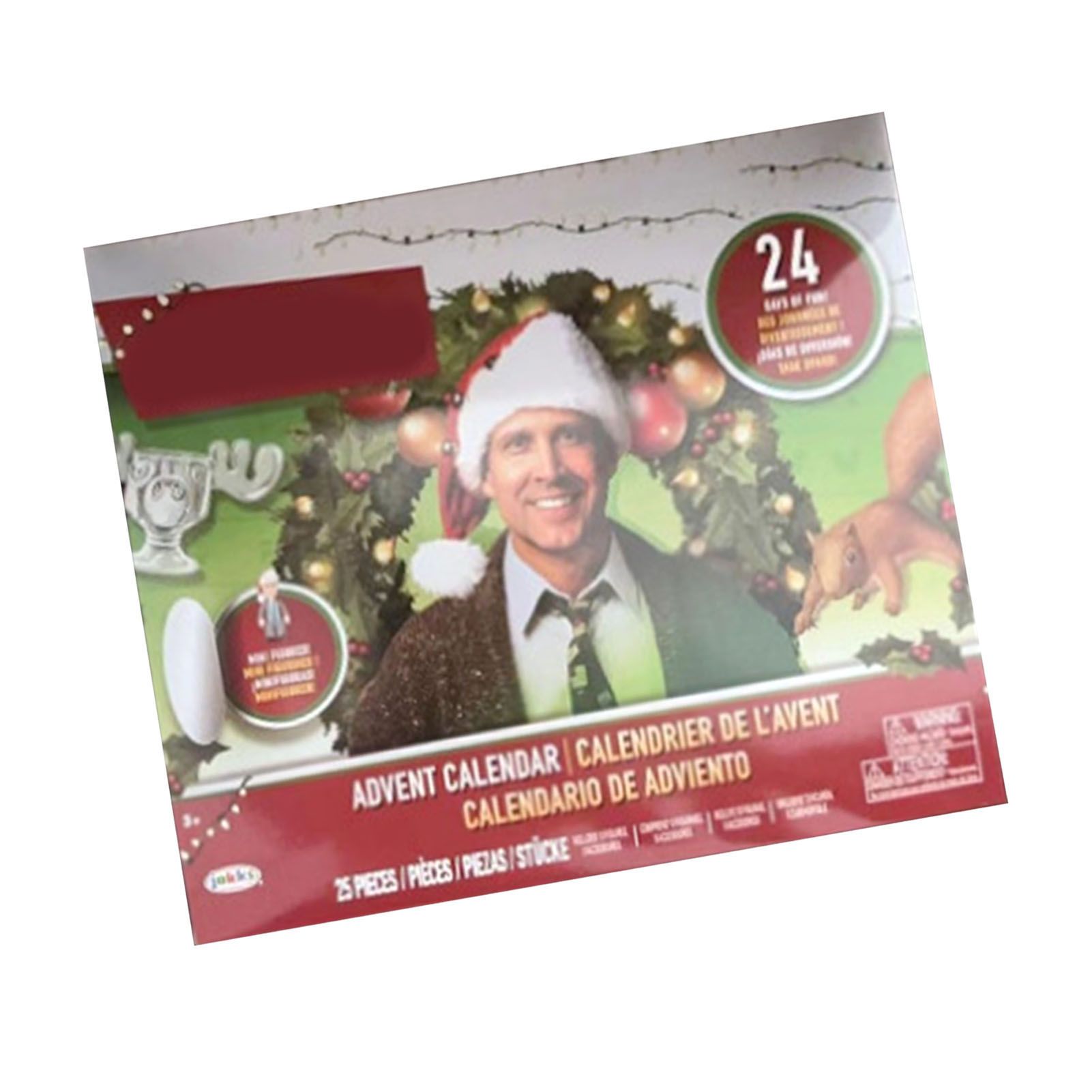 Holiday Advent Calendar PVC Various 2024 Xmas Advent Countdown Calendar for Home view 6
