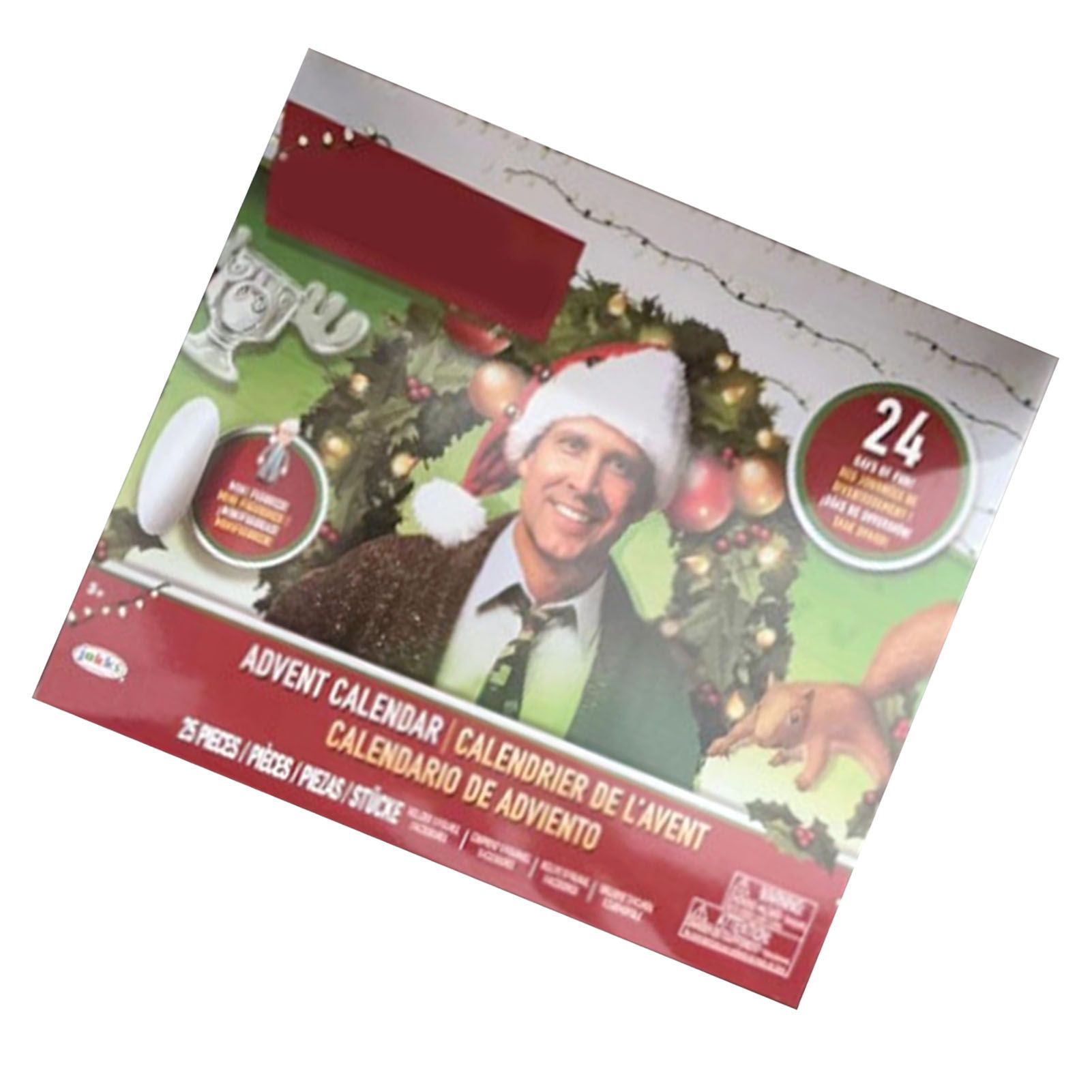 Holiday Advent Calendar PVC Various 2024 Xmas Advent Countdown Calendar for Home view 7