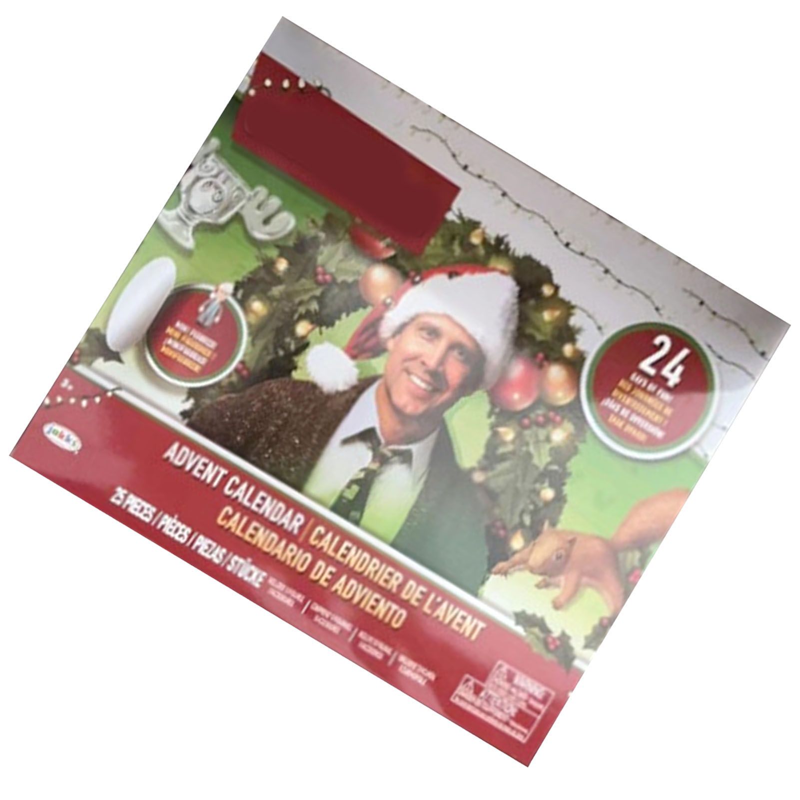 Holiday Advent Calendar PVC Various 2024 Xmas Advent Countdown Calendar for Home view 8