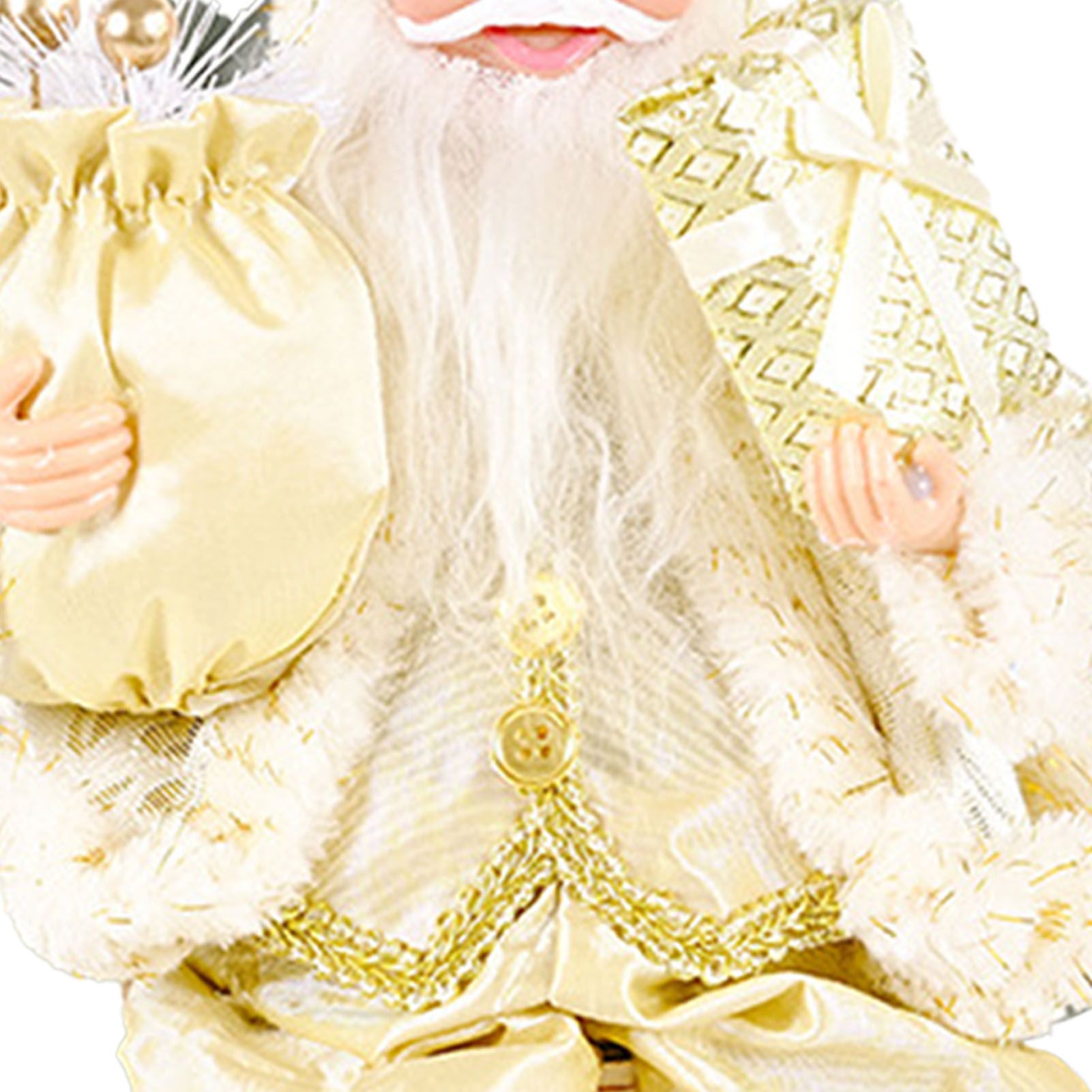 Santa Decoration Cute Image Santa Figurines Doll Toy Holiday Style Tabletop view 5