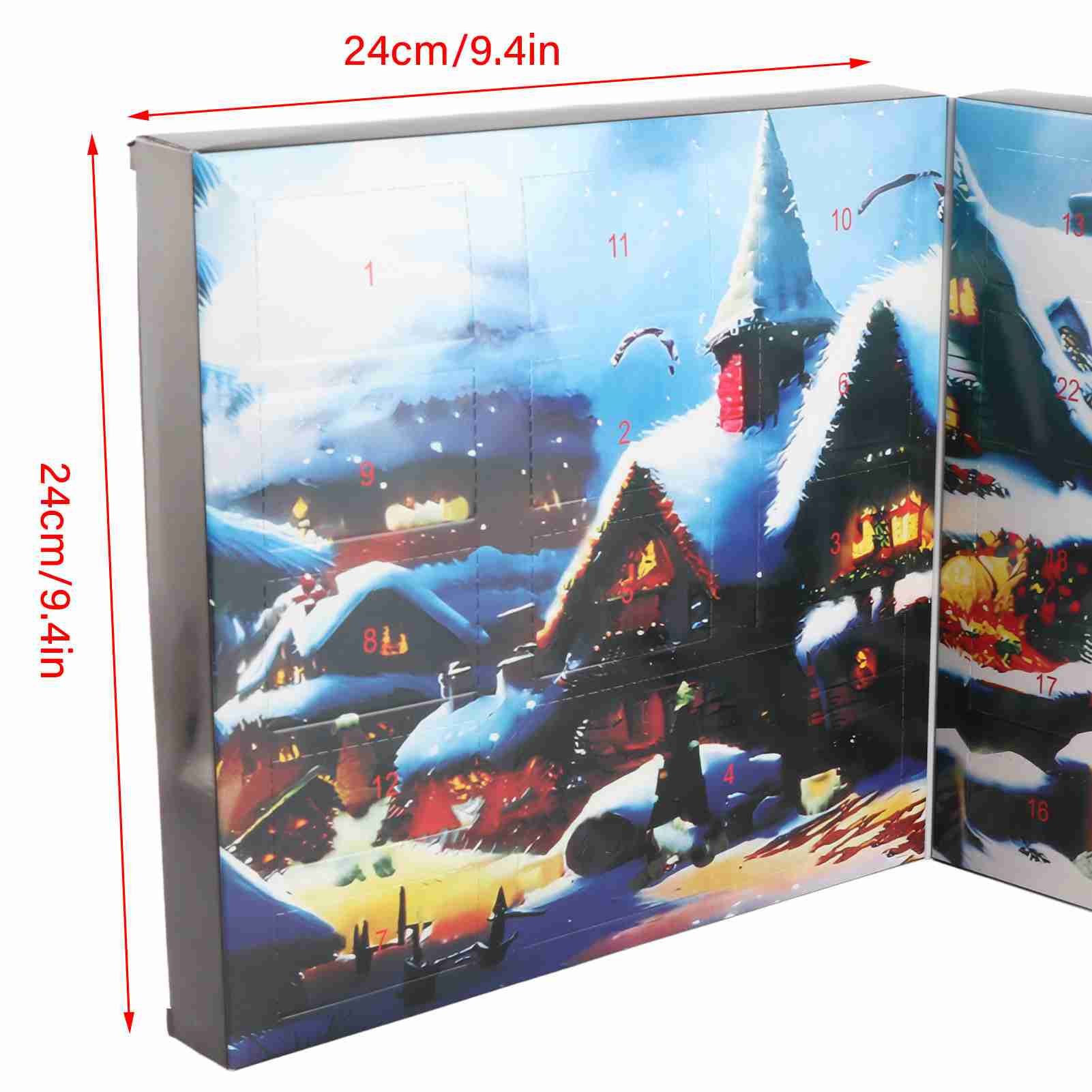 2024 Gnome Advent Calendar Cute Decoration Essentials Ornaments Advent view 6