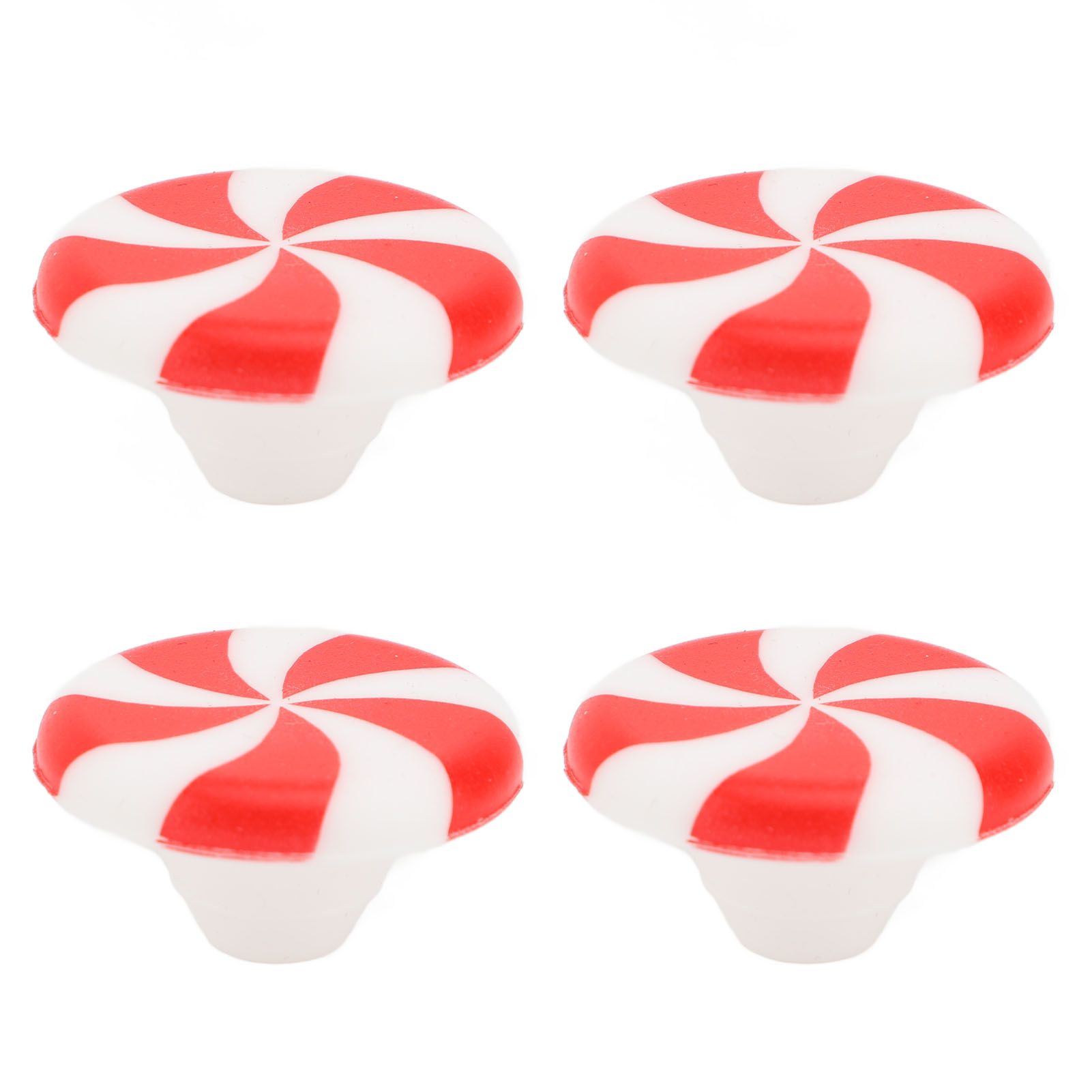 20Pcs Cabinet Knobs Set Silicone Candy Pattern Decorative Drawer Knob for — image 1