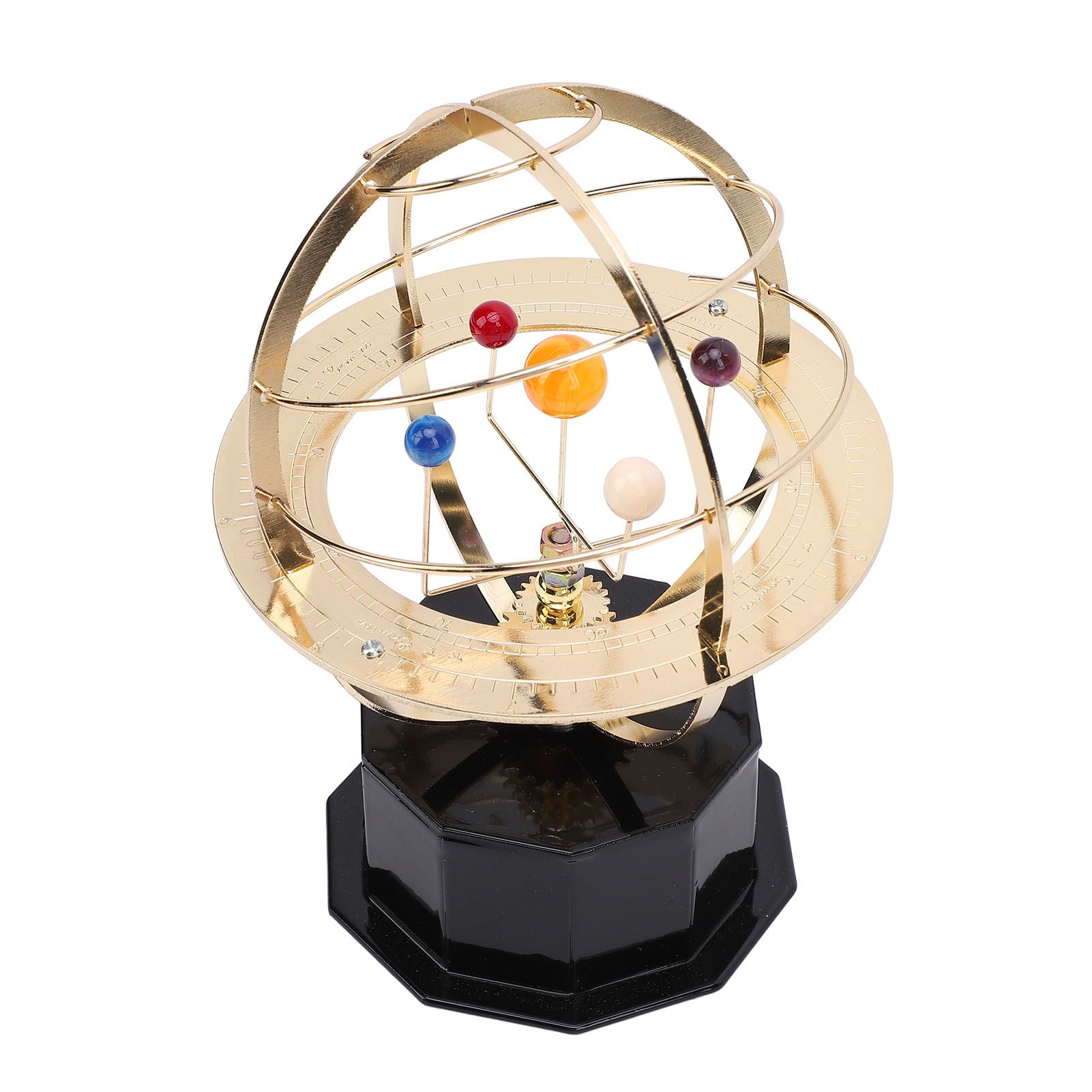 Solar System Model Decoration Iron Plastic Portable Grand Orrery Model