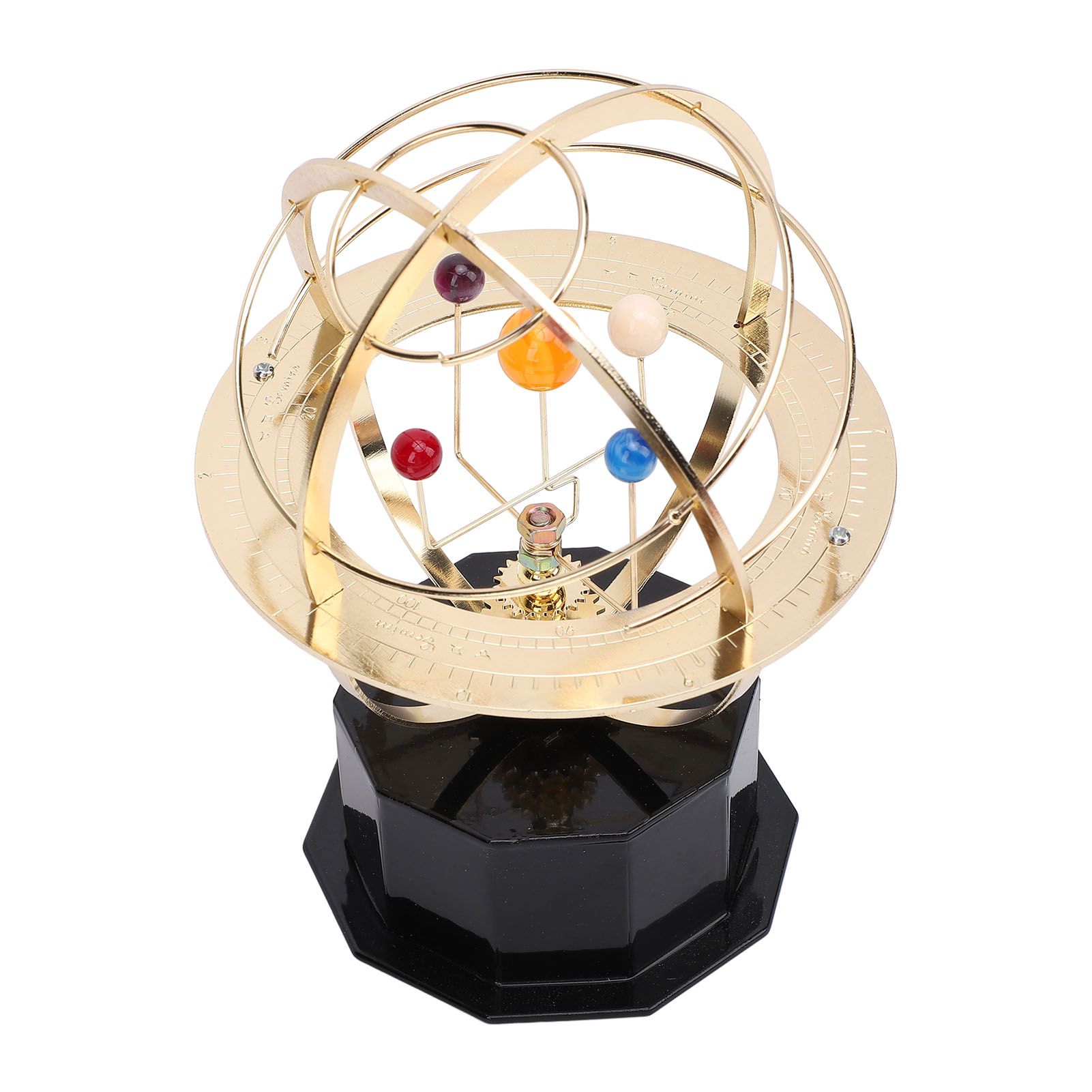 Solar System Model Decoration Iron Plastic Portable Grand Orrery Model view 4
