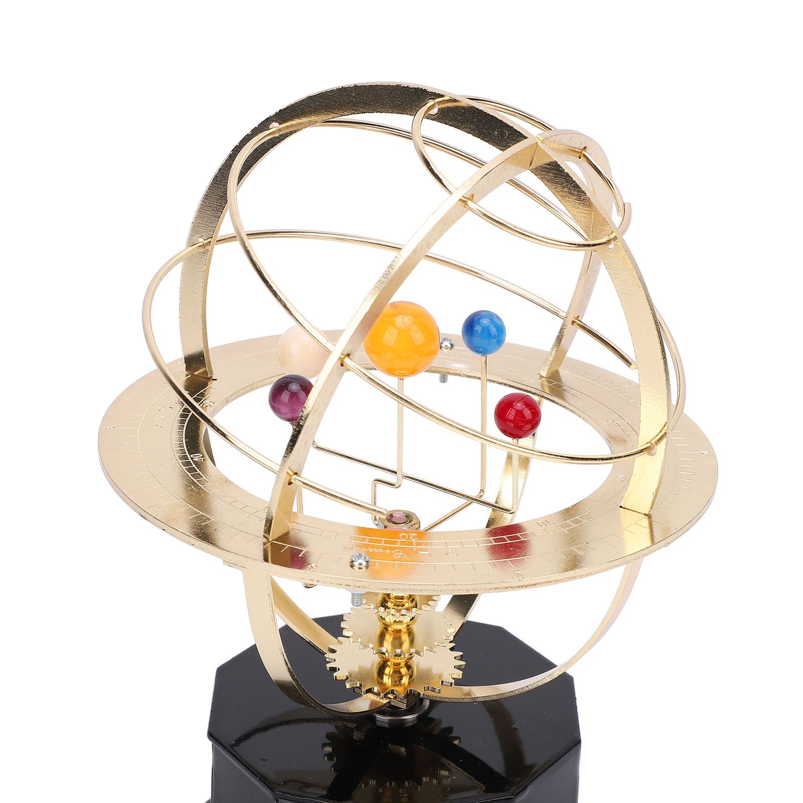 Solar System Model Decoration Iron Plastic Portable Grand Orrery Model view 5
