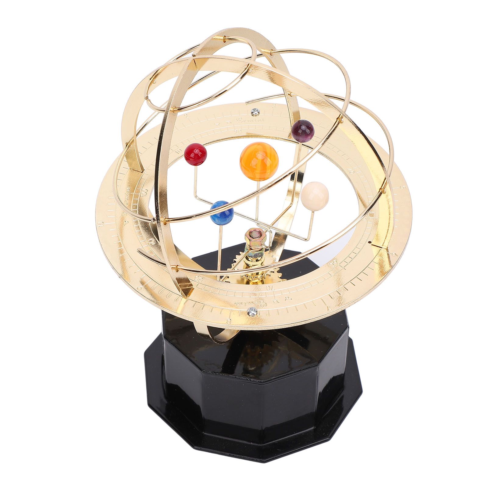 Solar System Model Decoration Iron Plastic Portable Grand Orrery Model view 6