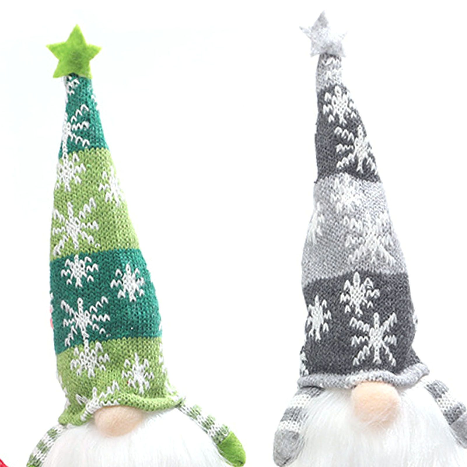 3PCS Santa Elf Ornament Doll Illuminating Design Multifunctional Xmas view 2