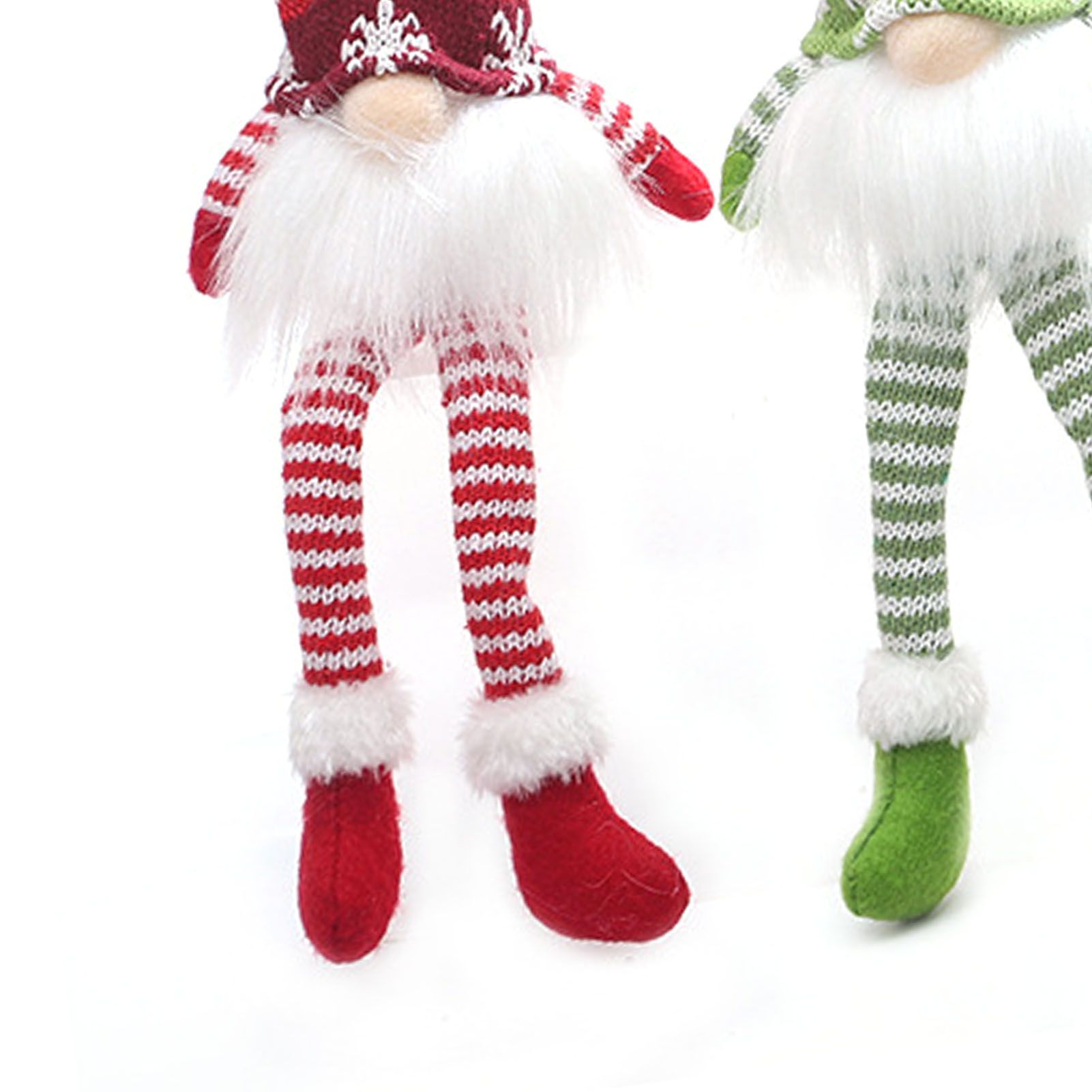 3PCS Santa Elf Ornament Doll Illuminating Design Multifunctional Xmas view 7