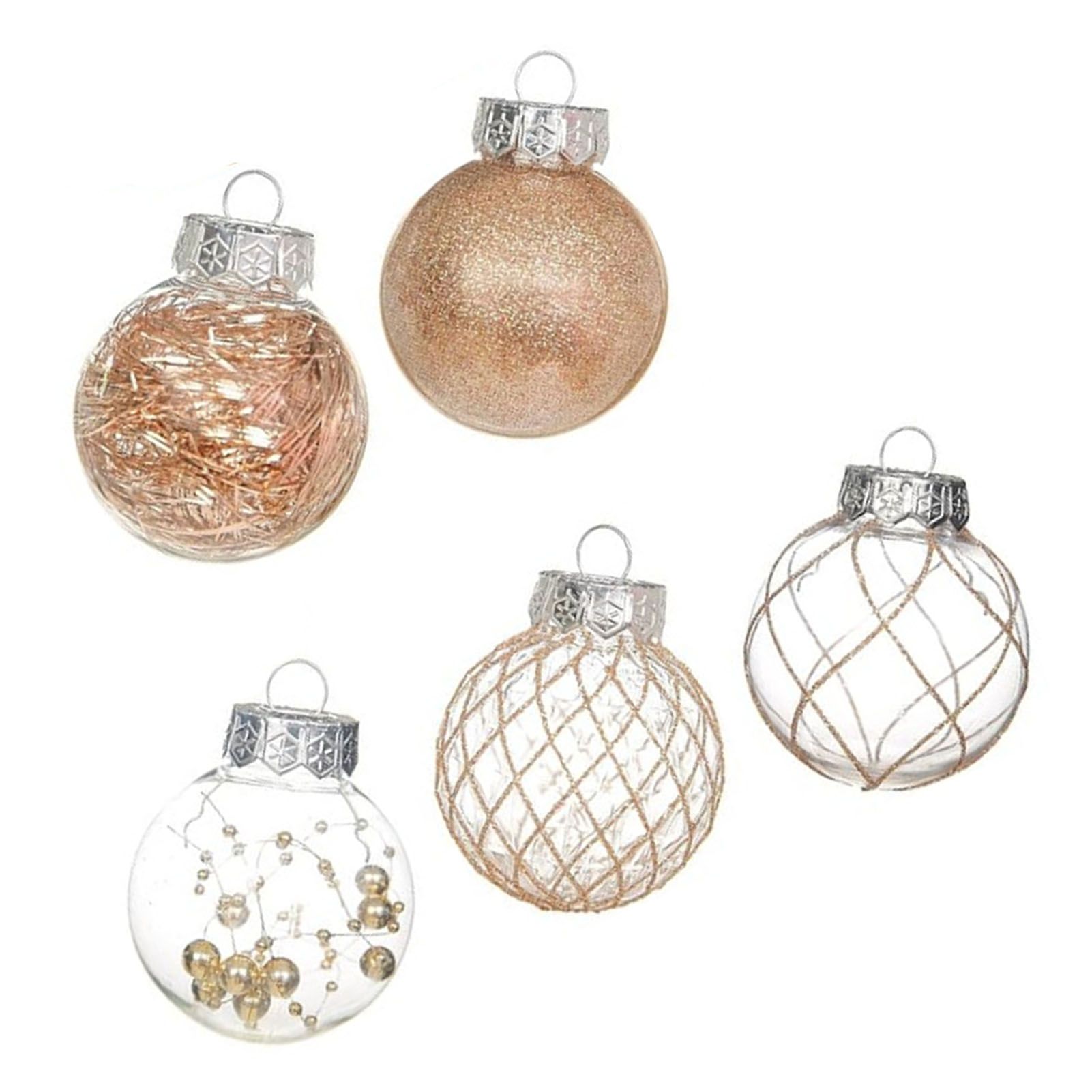 24pcs 6cm Xmas Tree Ball Ornaments Xmas Tree Decorations Holiday Decoration