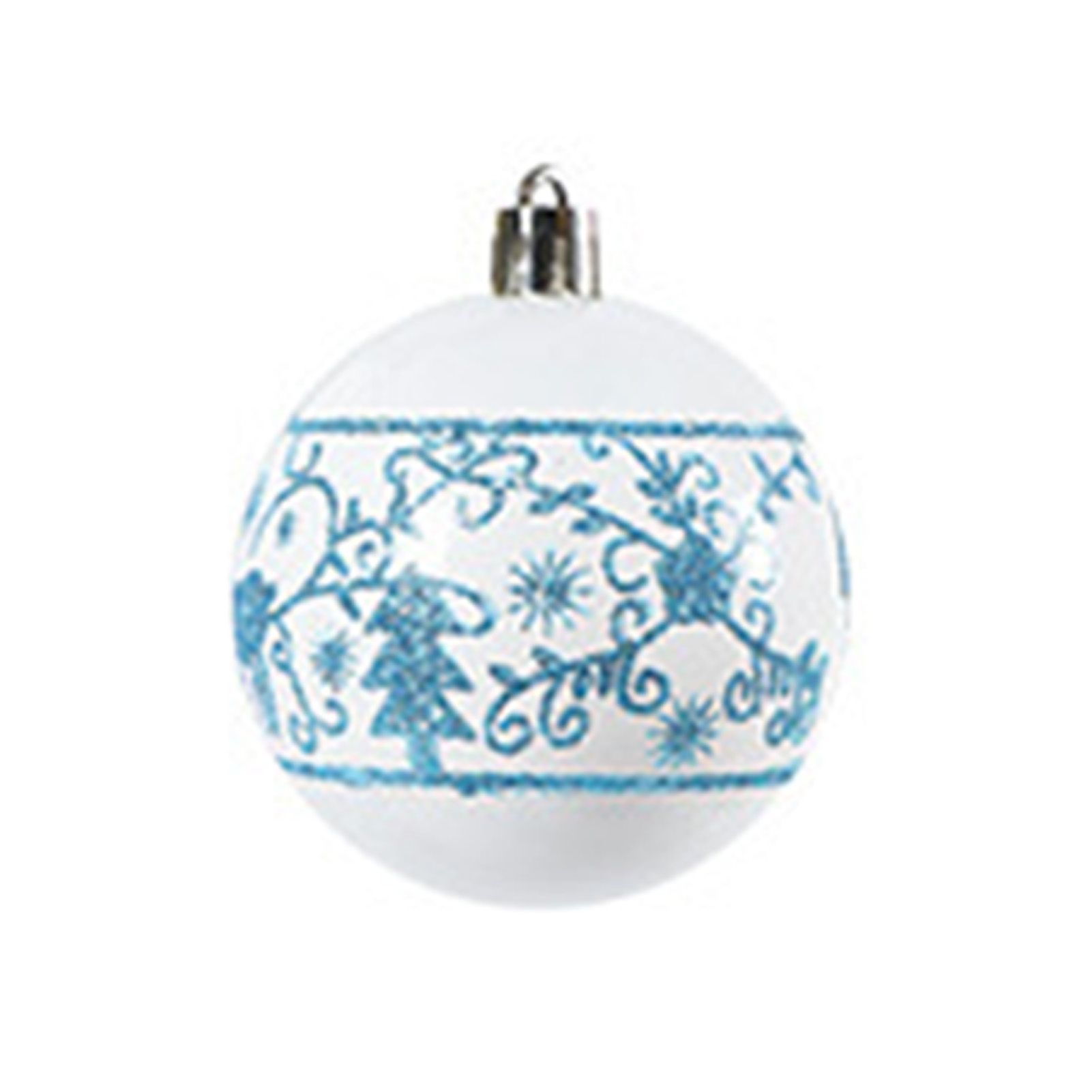 40PCS Xmas Tree Ball Plastic Lightweight Easy to Hang Ball Xmas Ball view 5