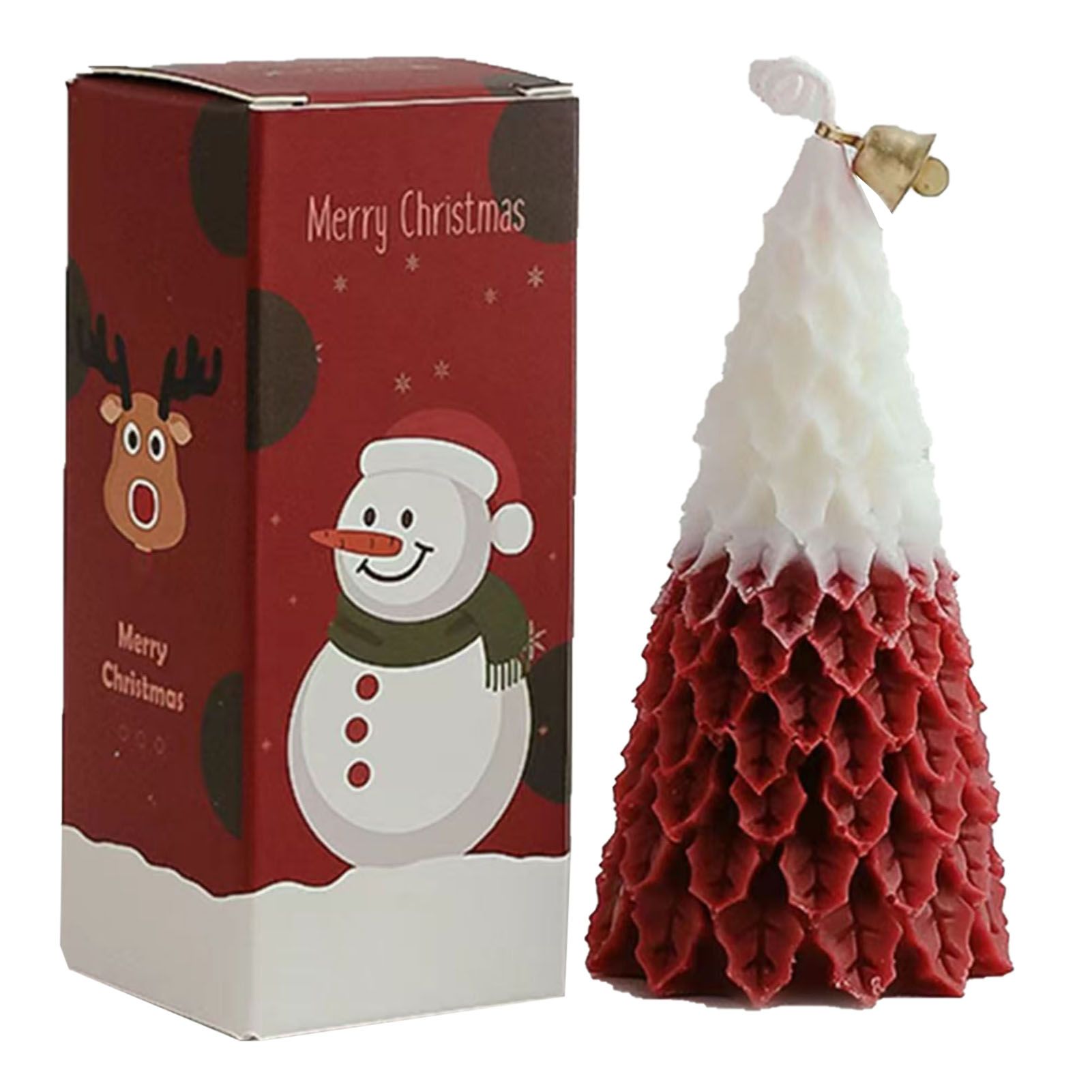 Xmas Tree Flameless Candle Scented Decorative Aromatherapy Candle for Living view 3