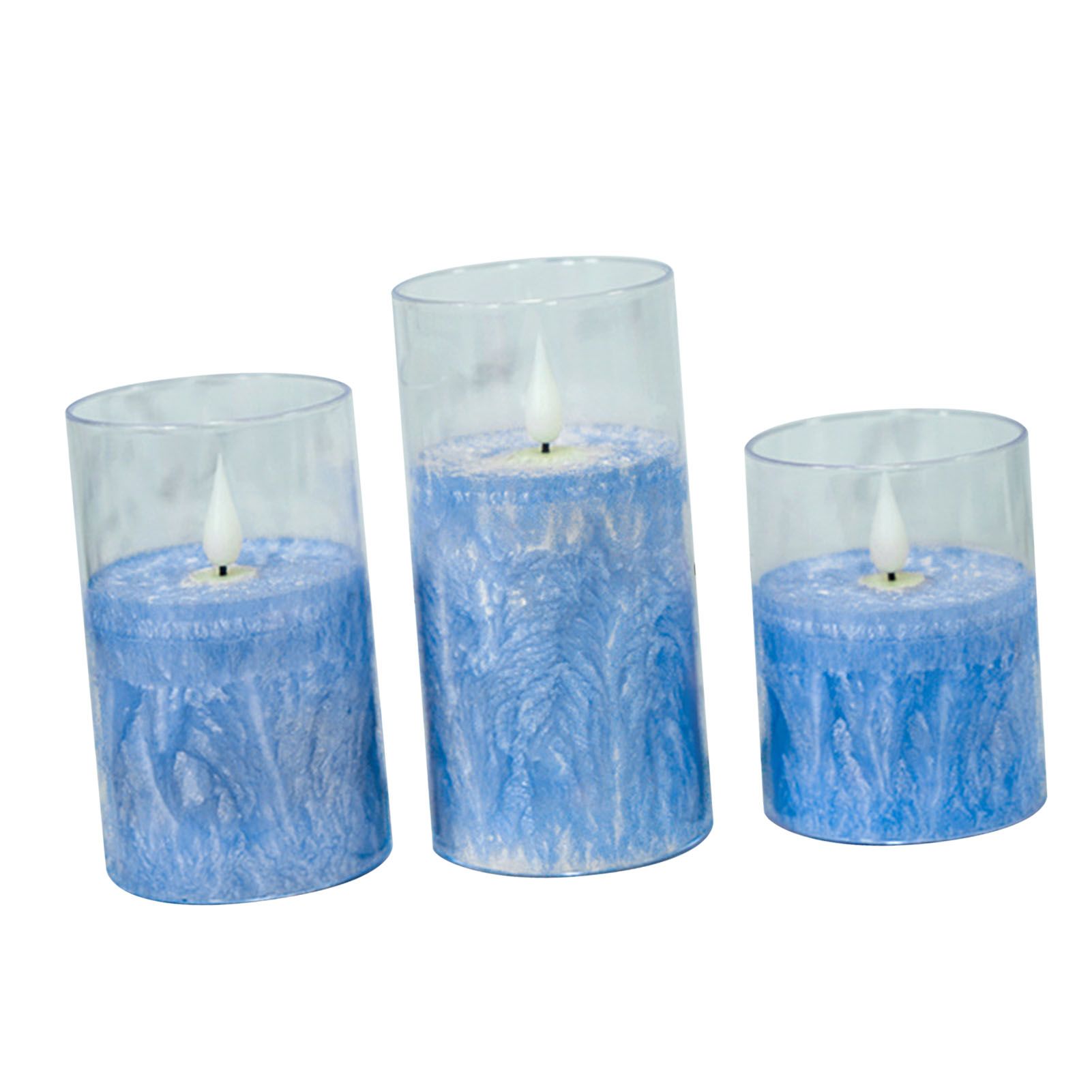 3PCS Flickering Flameless Candles Realistic LED Candles with Remote Control view 6