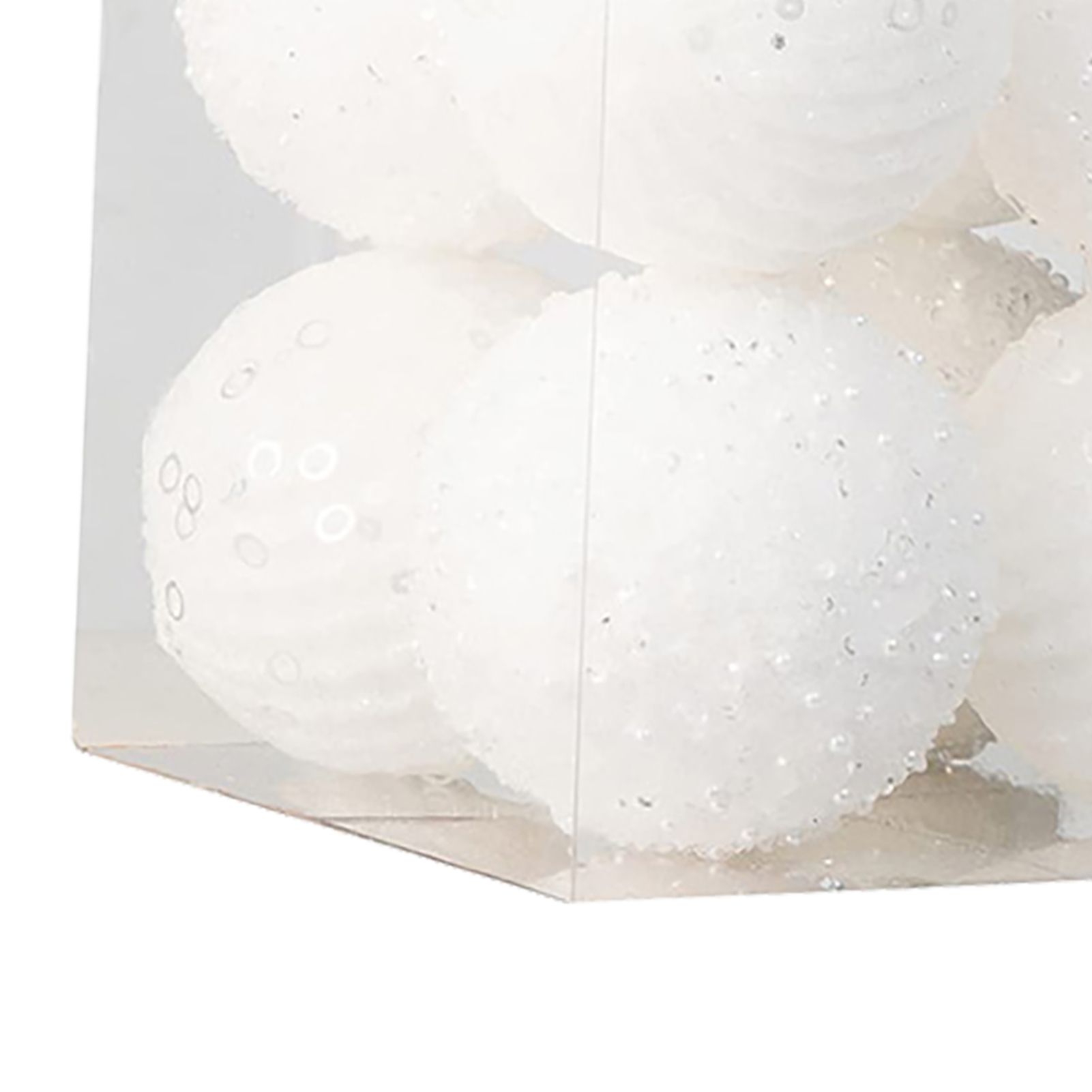 12pcs Xmas Ball Ornament Creative Lightweight Foam Xmas Tree Decorative Ball view 2
