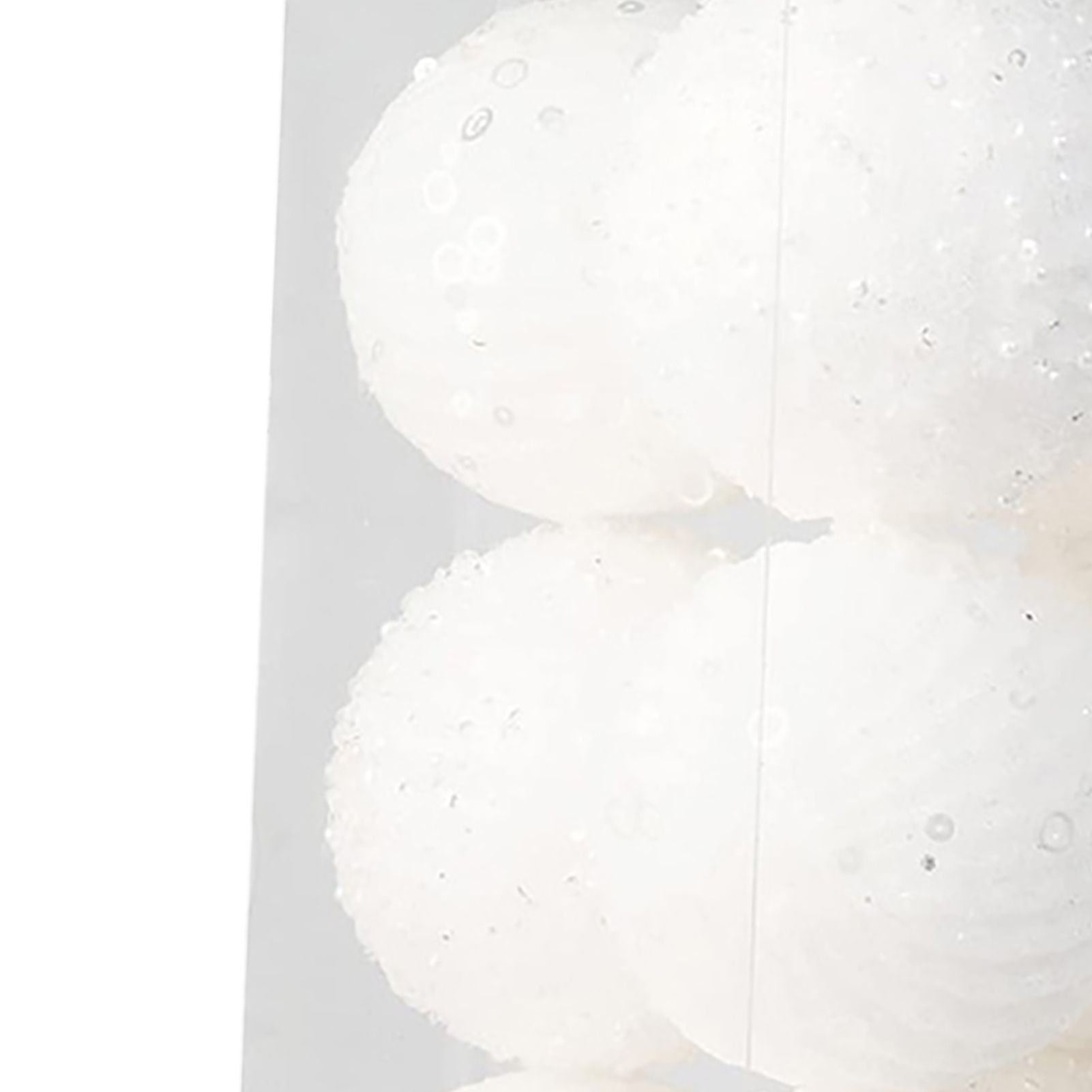 12pcs Xmas Ball Ornament Creative Lightweight Foam Xmas Tree Decorative Ball view 5