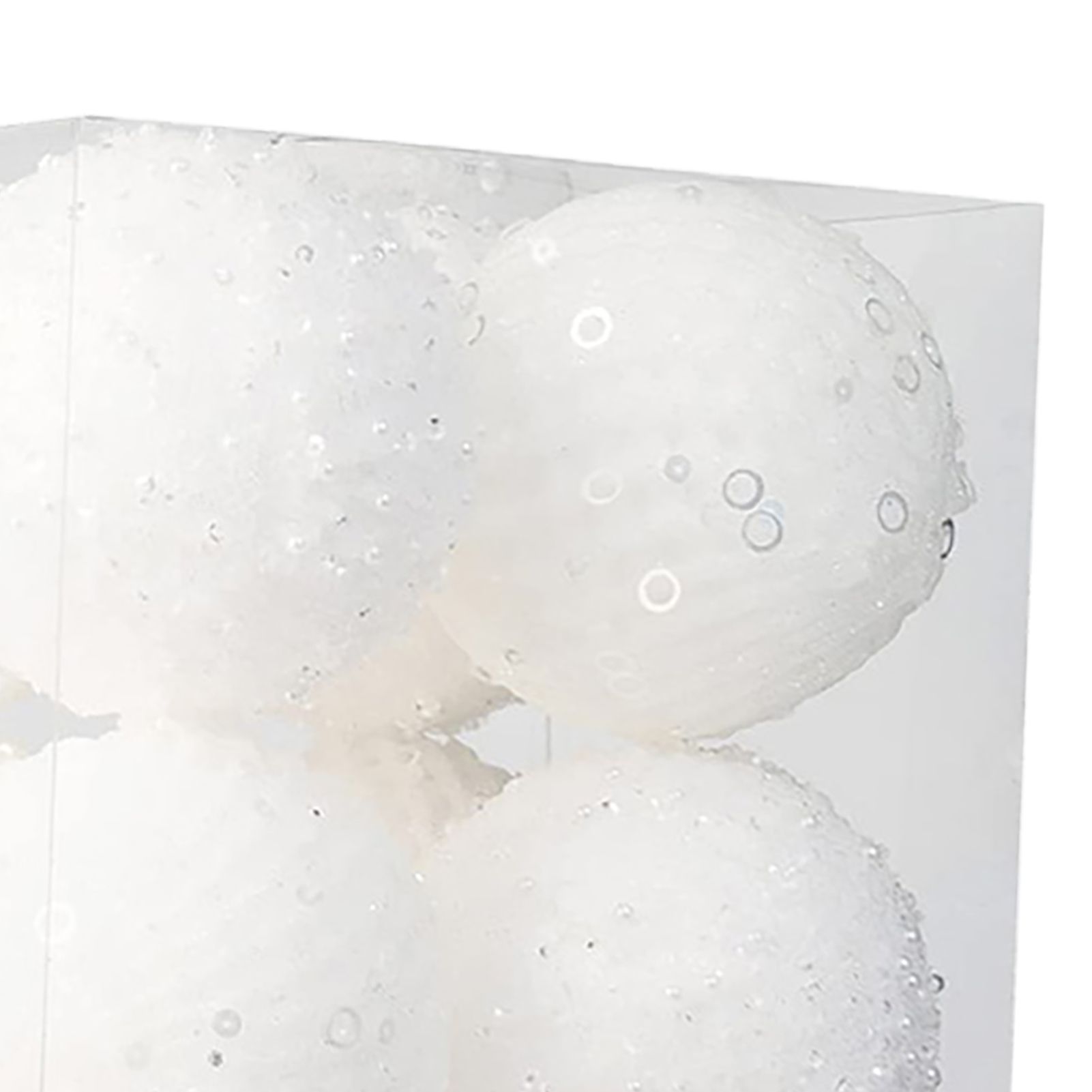12pcs Xmas Ball Ornament Creative Lightweight Foam Xmas Tree Decorative Ball view 7