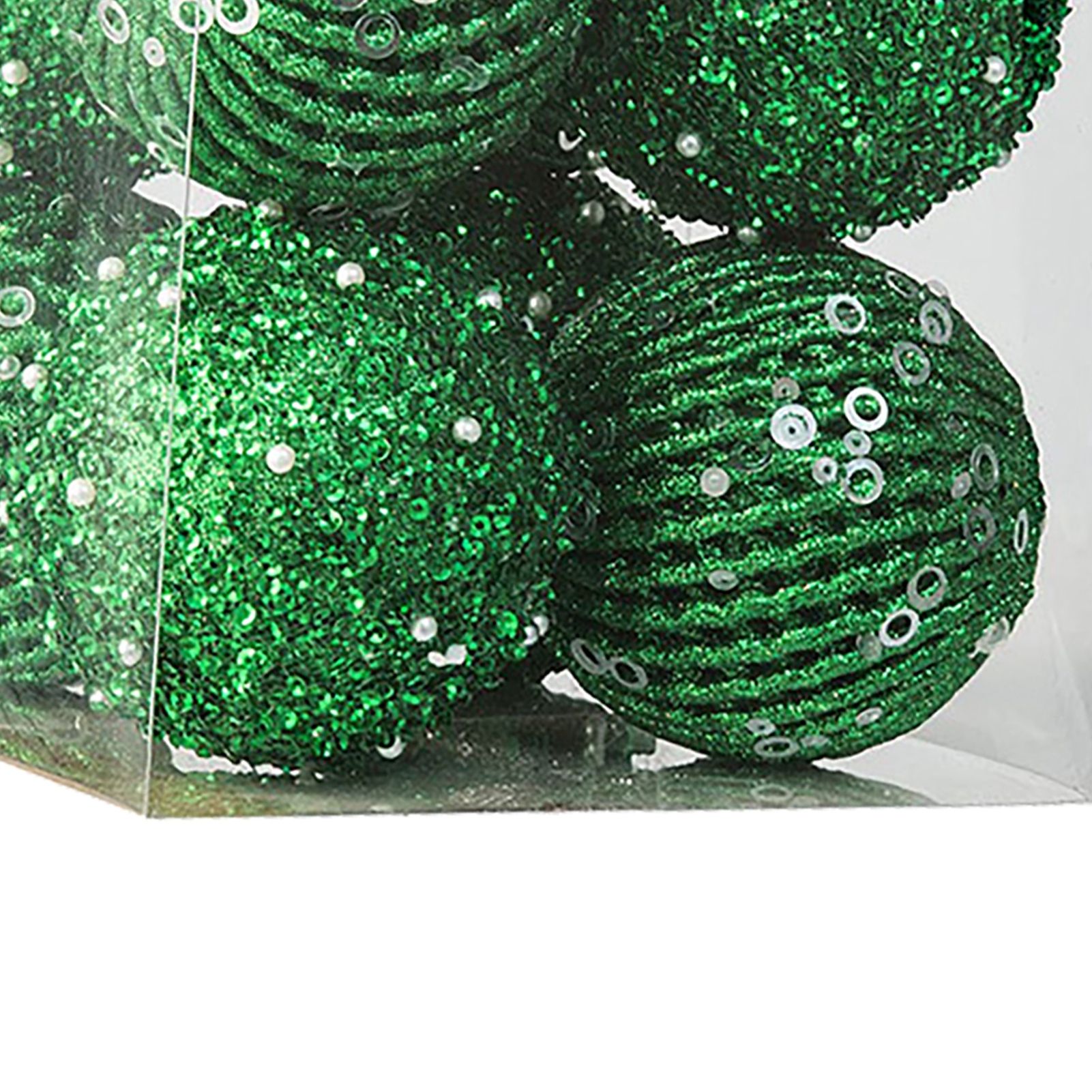12pcs Xmas Ball Ornament Creative Lightweight Foam Xmas Tree Decorative Ball view 2