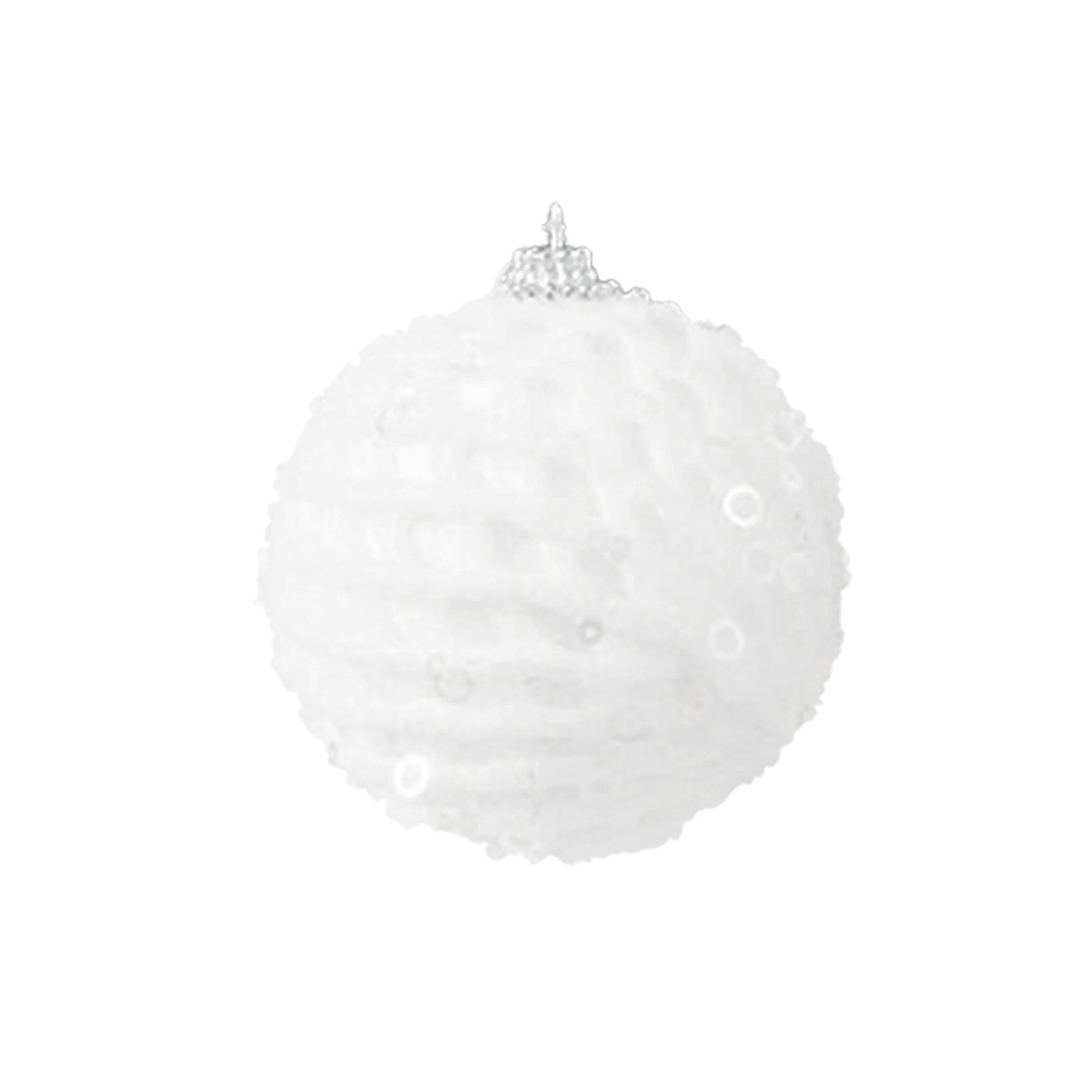 6Pcs Xmas Tree Snowball Ornaments Pendant Decor Foam Wedding Decoration Scene view 2