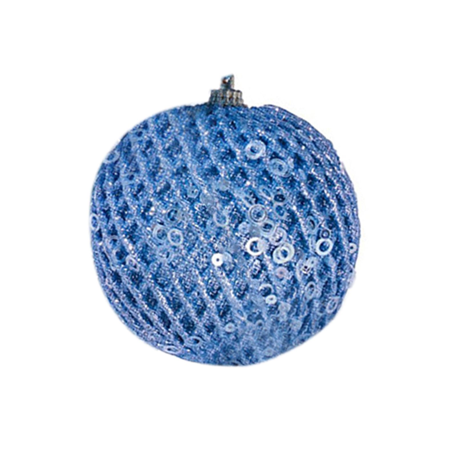 6Pcs Xmas Tree Snowball Ornaments Pendant Decor Foam Wedding Decoration Scene view 5